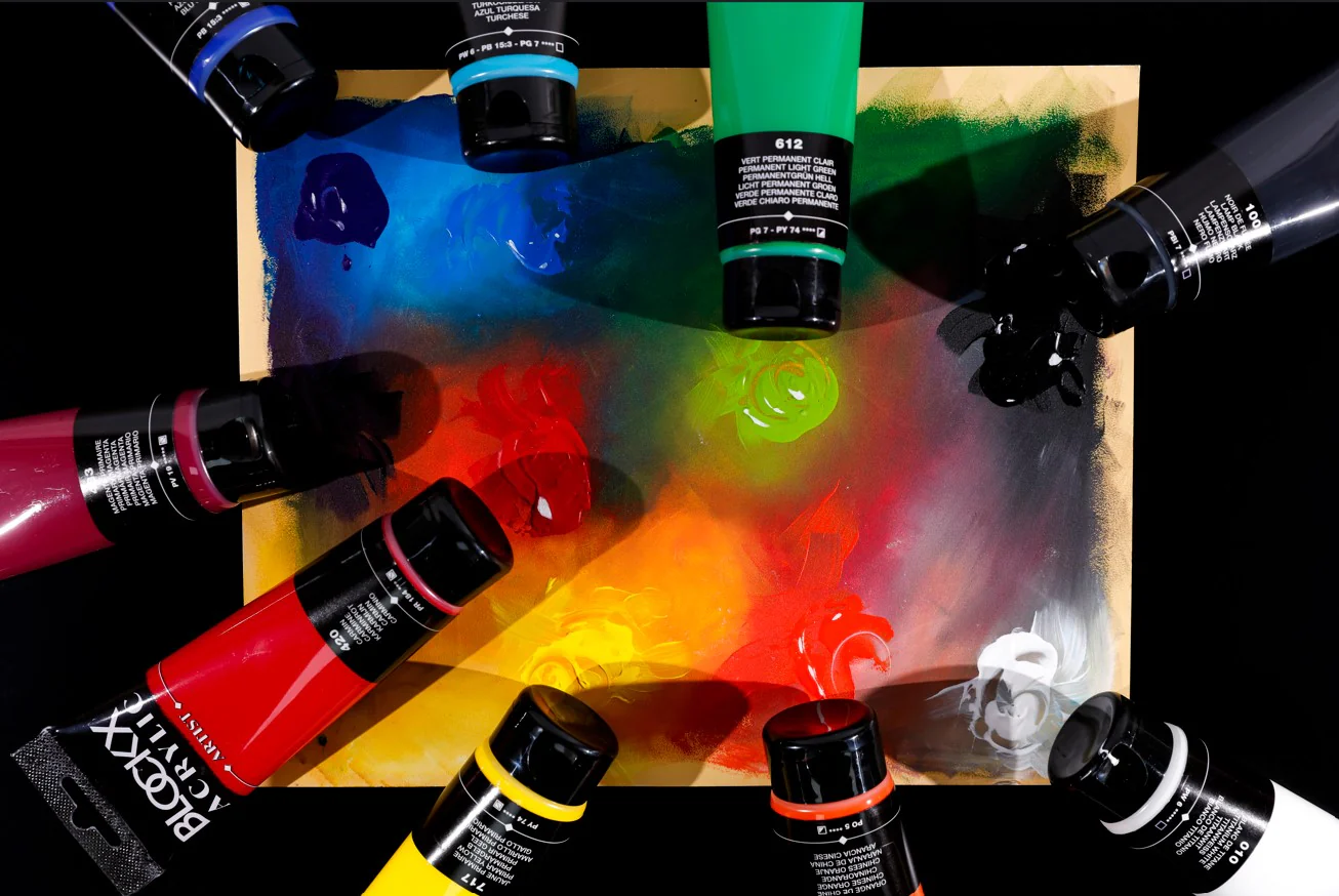Acrylique fine Blockx 120 ml - 90 couleurs - Image 3
