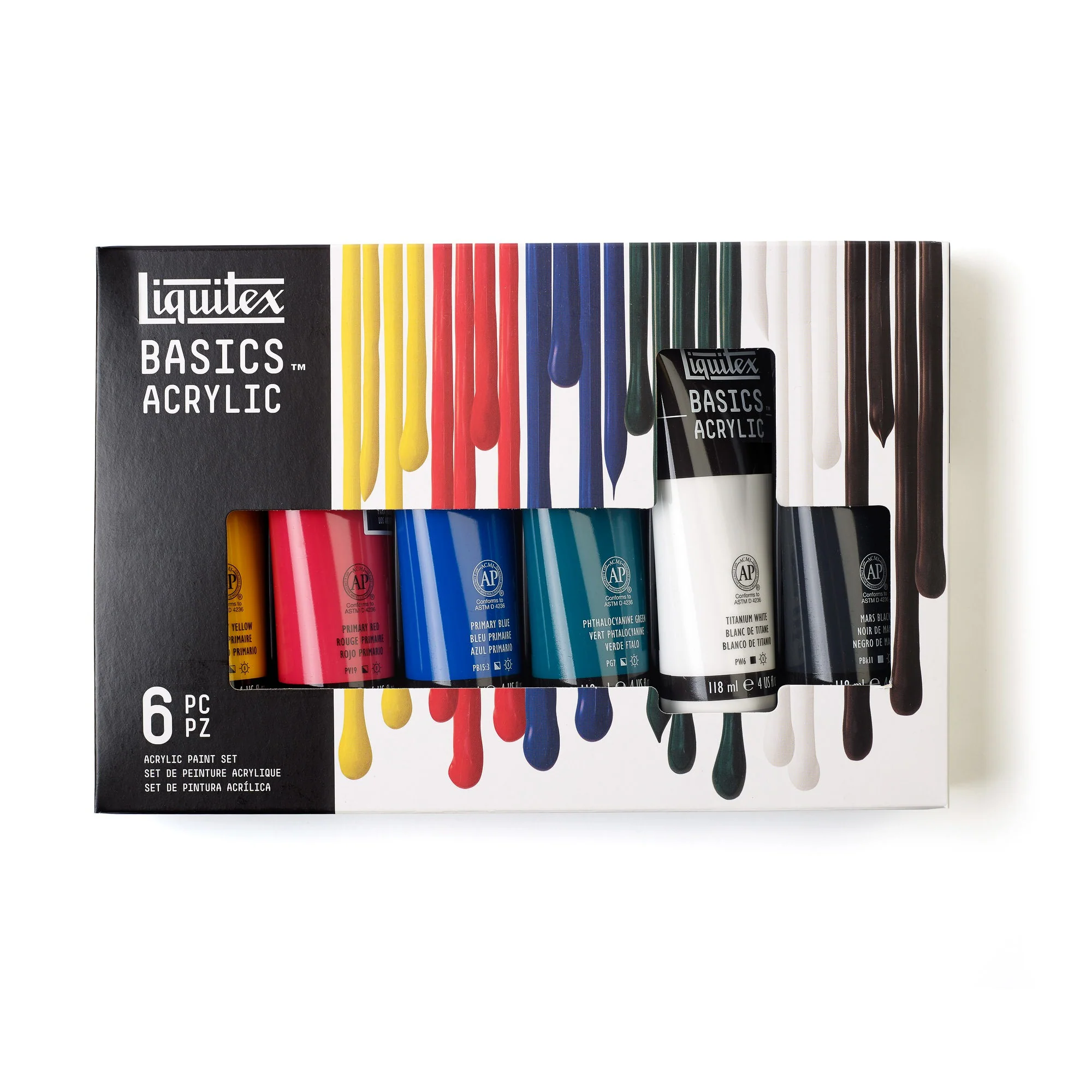 Boîtes de tubes de 22ml de peinture acrylique fine Basics Acrylic - Image 7