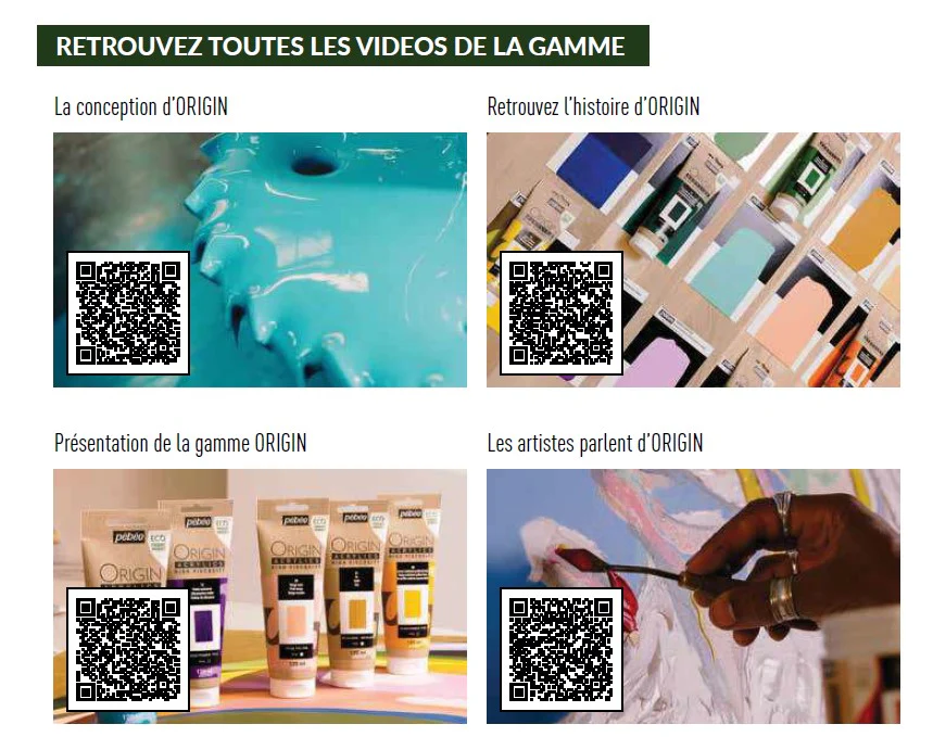 Peinture Acrylique Origin 240 ml - 30 couleurs - Image 10