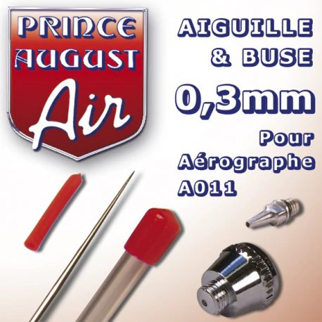 Aiguilles et buses pour aérographe A011 - Image 2