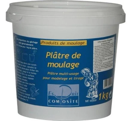 Plâtre de moulage 2 kg