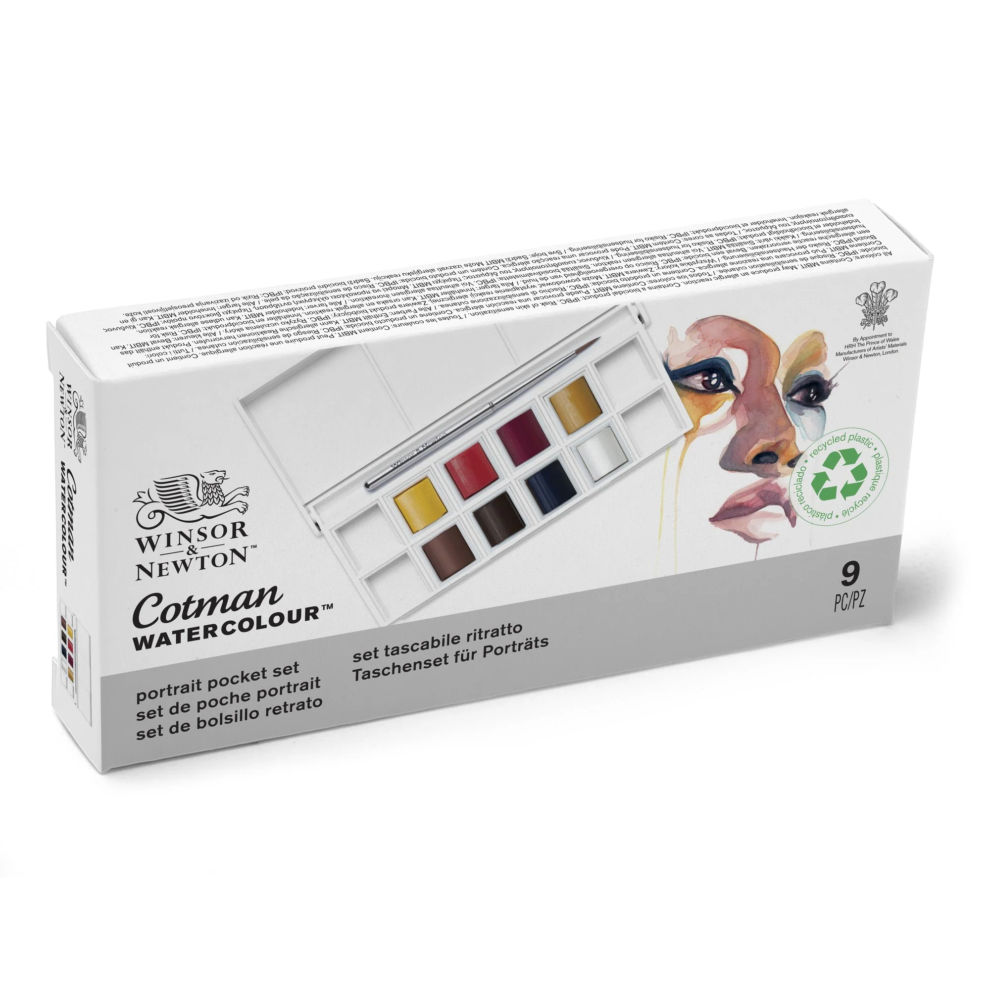 Peinture aquarelle Cotman Winsor & Newton 8 1/2 godets "Portrait" - Image 13