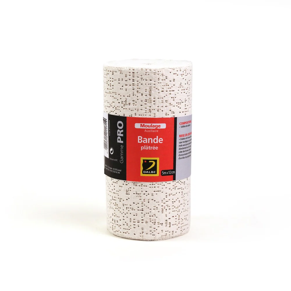 Bande plâtrée - 5m x 12cm
