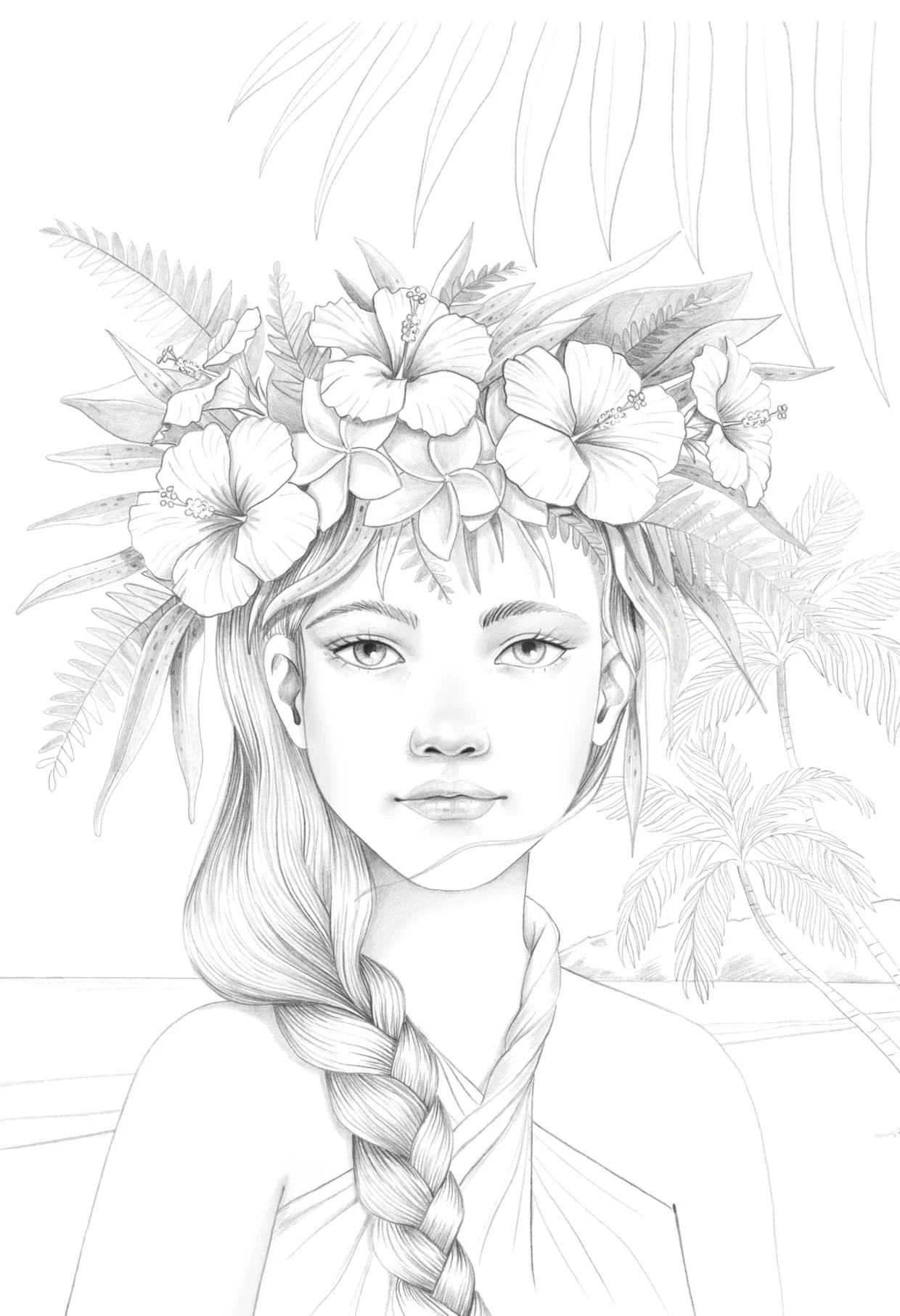 Bloc de coloriage multi-techniques de 20 feuilles A4 250g, Les femmes - Image 6