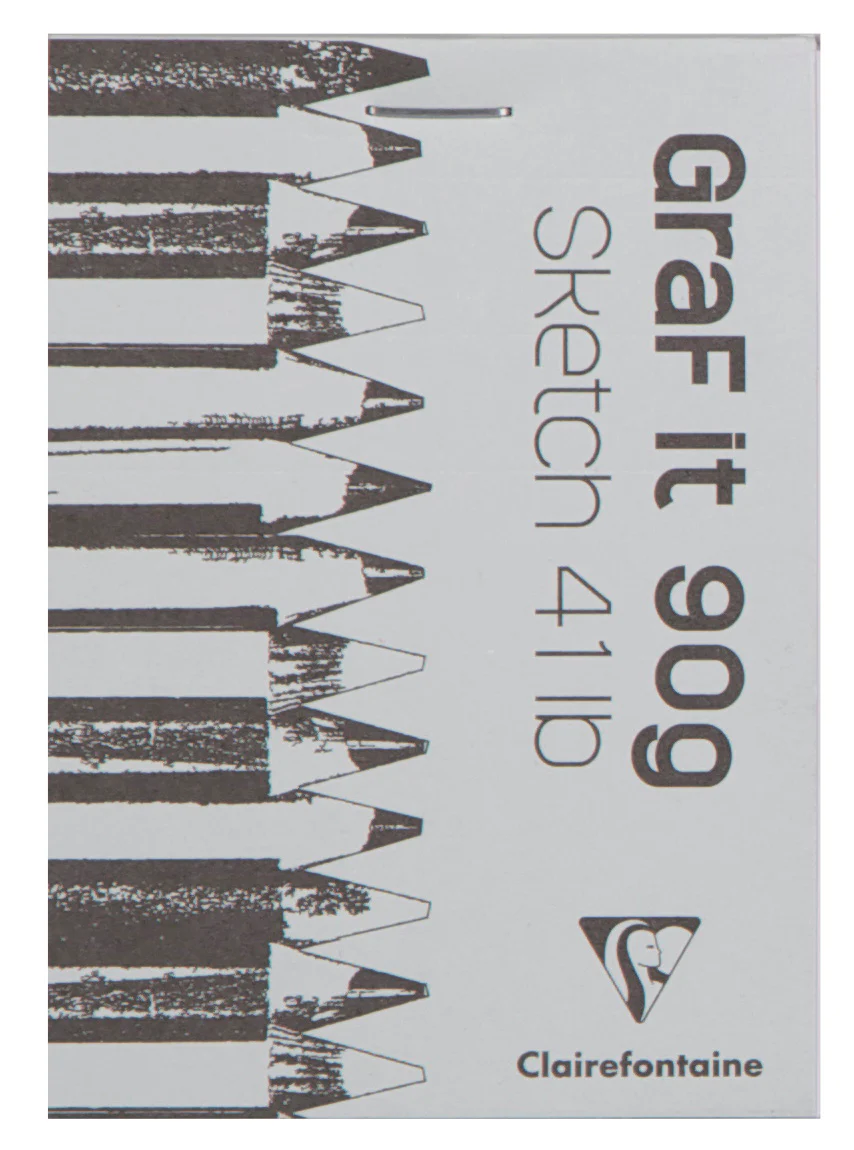 Bloc papier Graf'It sketch agrafé - 80 feuilles - 90gr/m² - Format A5 - Image 5