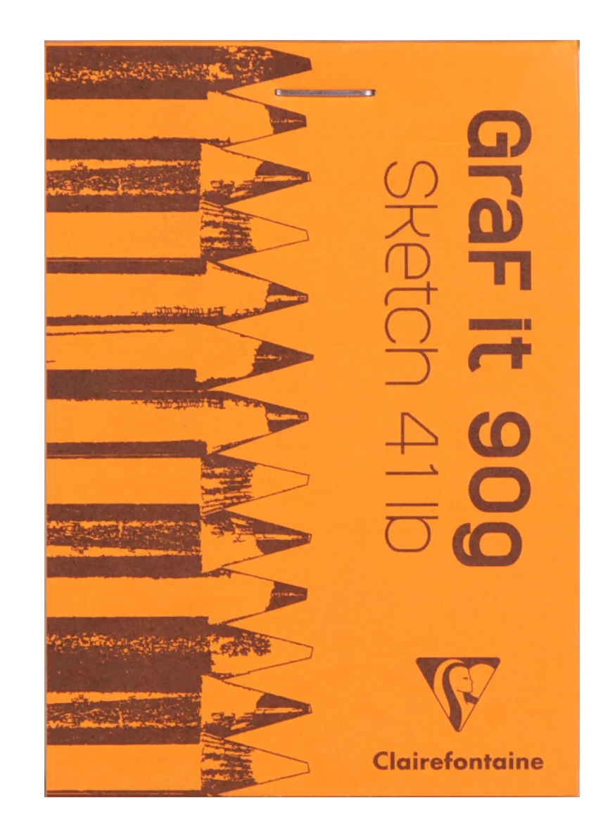 Bloc papier Graf'It sketch agrafé - 80 feuilles - 90gr/m² - Format A5 - Image 7