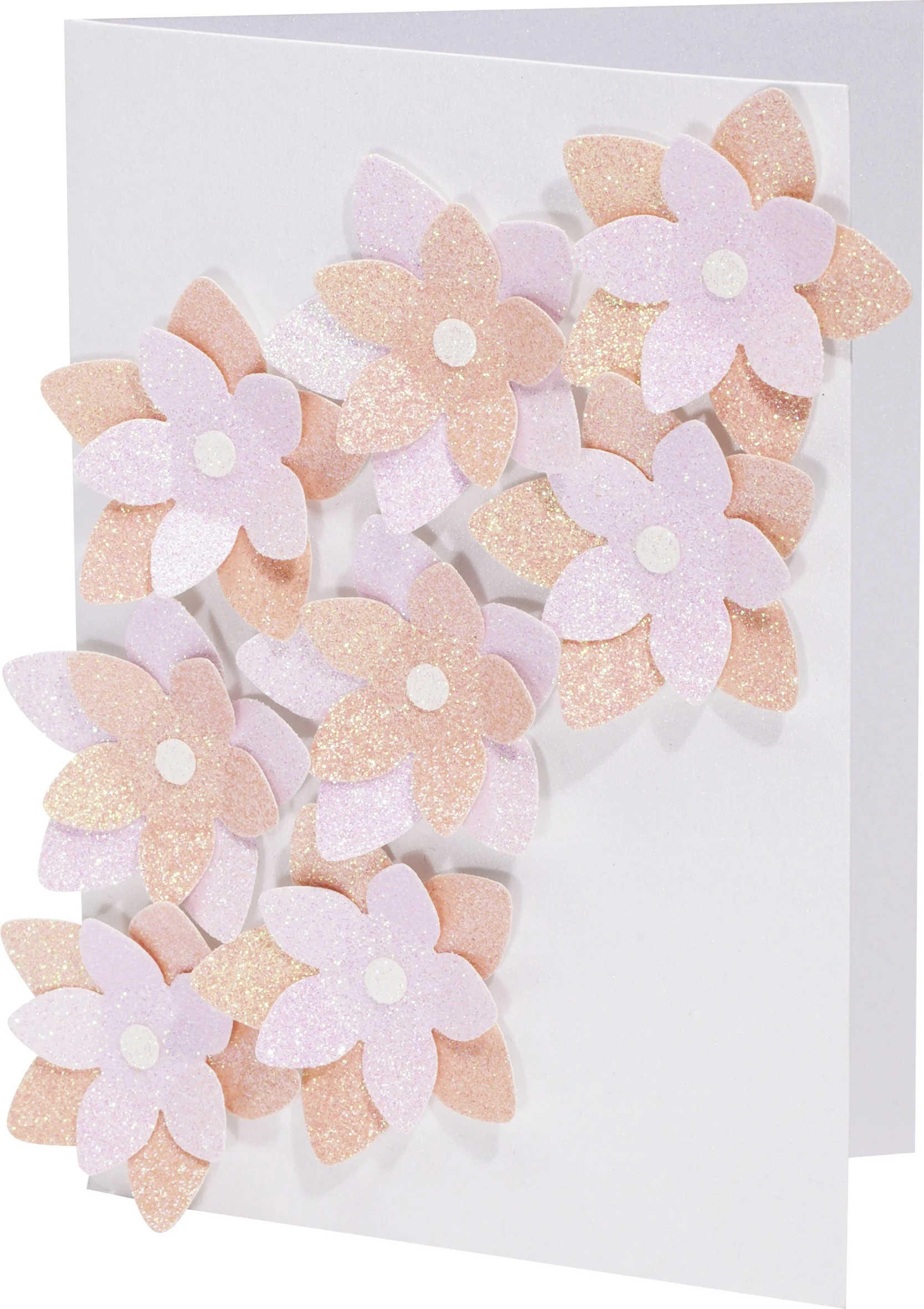 Bloc papier pastel pailleté 17x24,5 cm - 6 feuilles assorties - Image 4