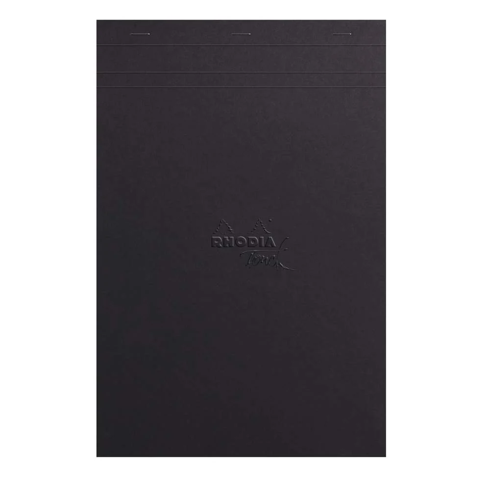 Bloc Rhodia Touch Gris Maya A4+/A5-50 feuilles-120g portrait - Image 8