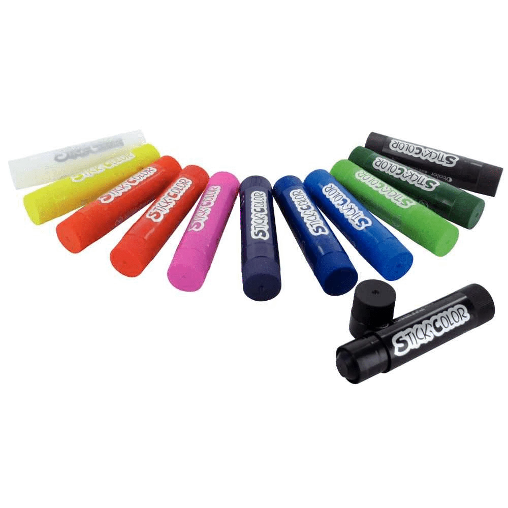 Boîte de 12 Gouache Color Sticks