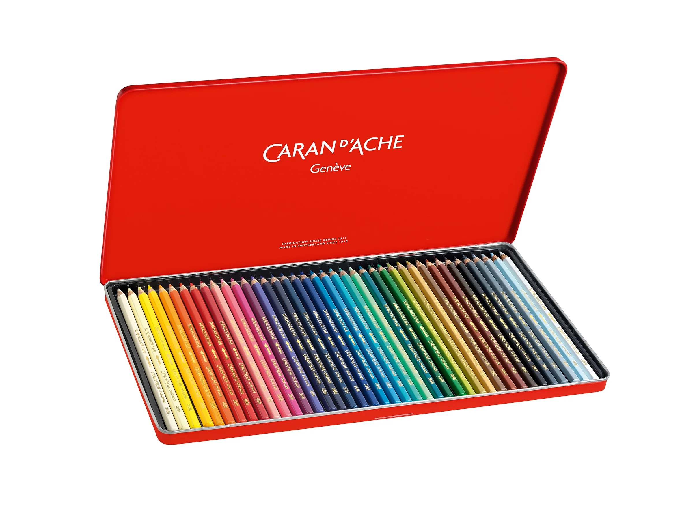 Boîte de 40 crayons aquararelle Supracolor - Image 2