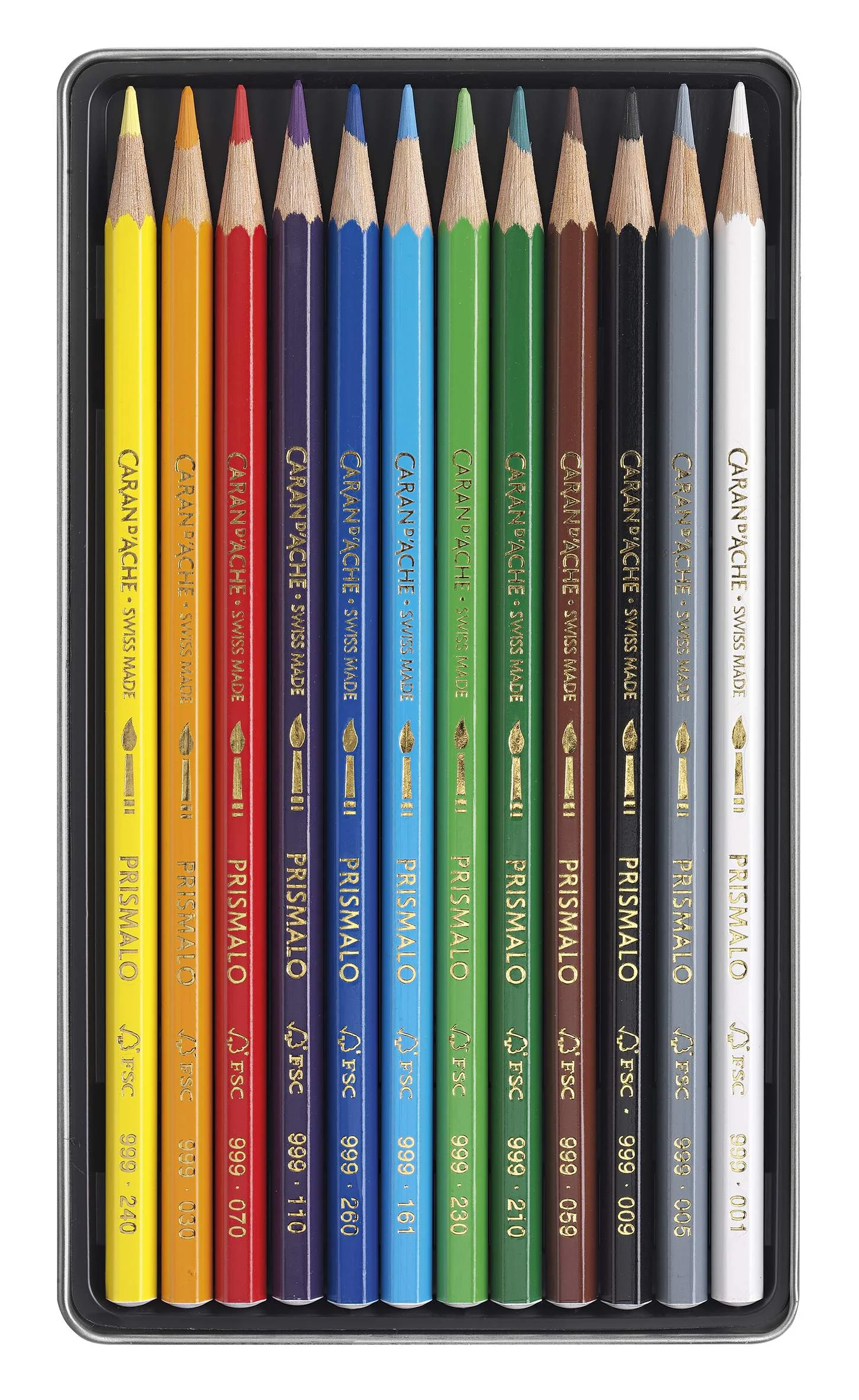 Boîte de 12 Crayons aquarellable Prismalo - Image 2