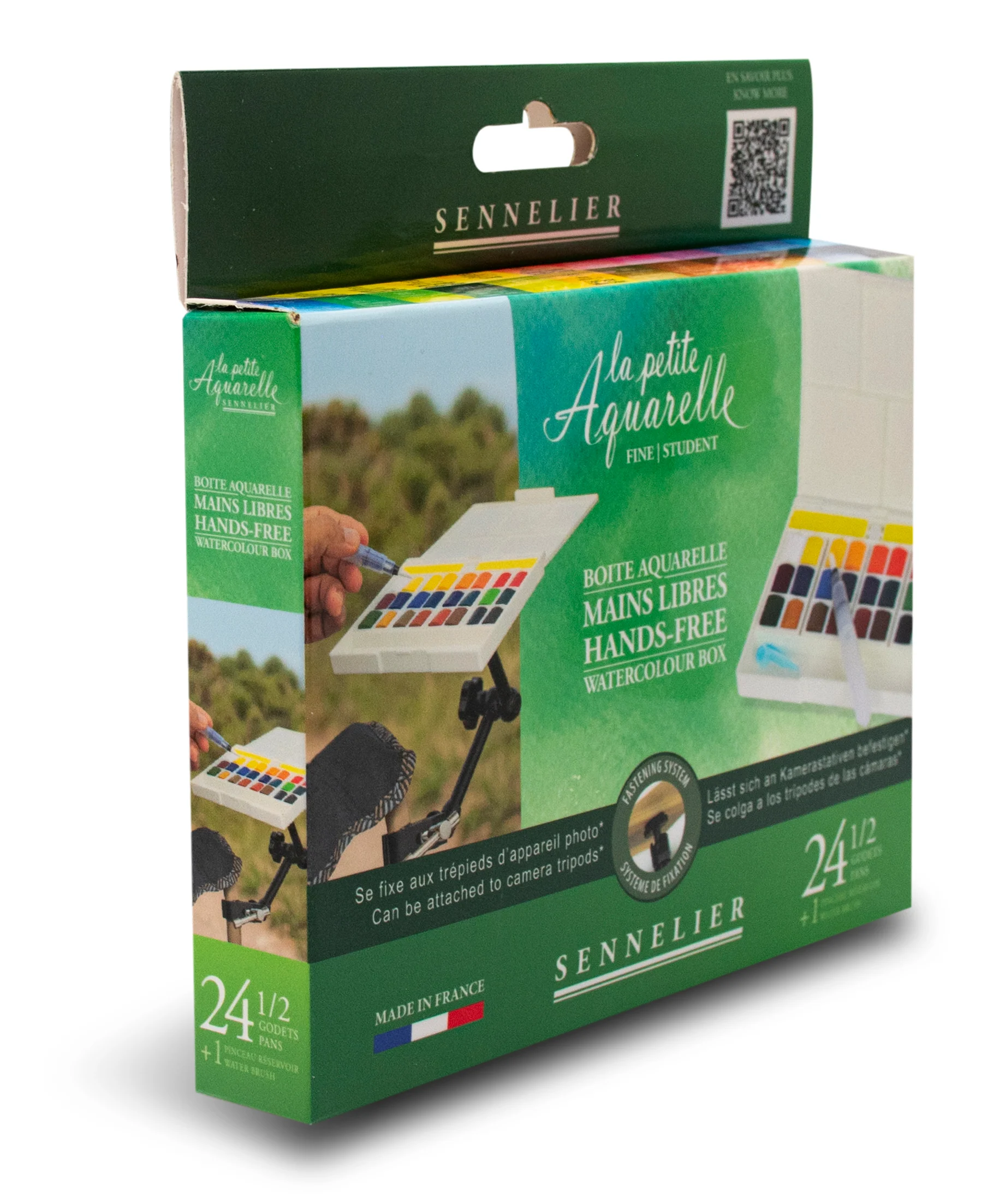 Boîte mains libres 24 1/2 godets "La Petite Aquarelle" - Image 2