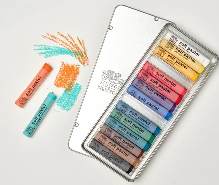 Boîte métallique de 15 pastels tendres Winsor & Newton - Image 2