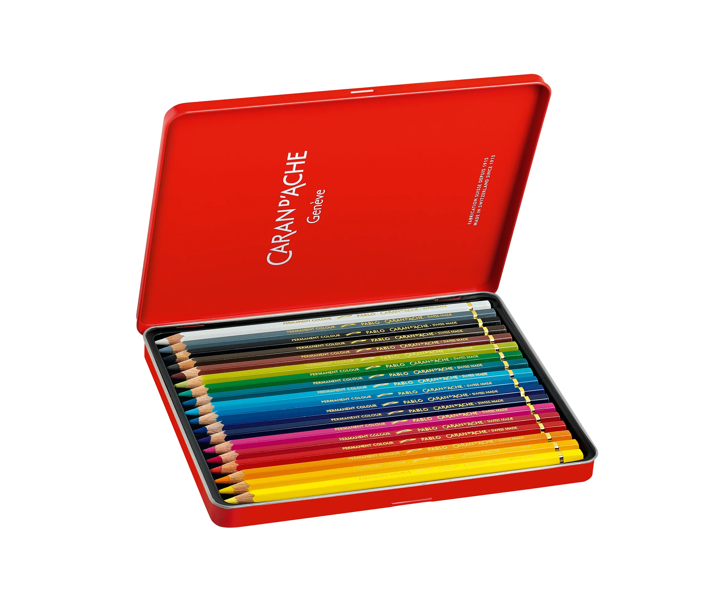 Boîte métallique de 18 crayons PABLO - Image 2