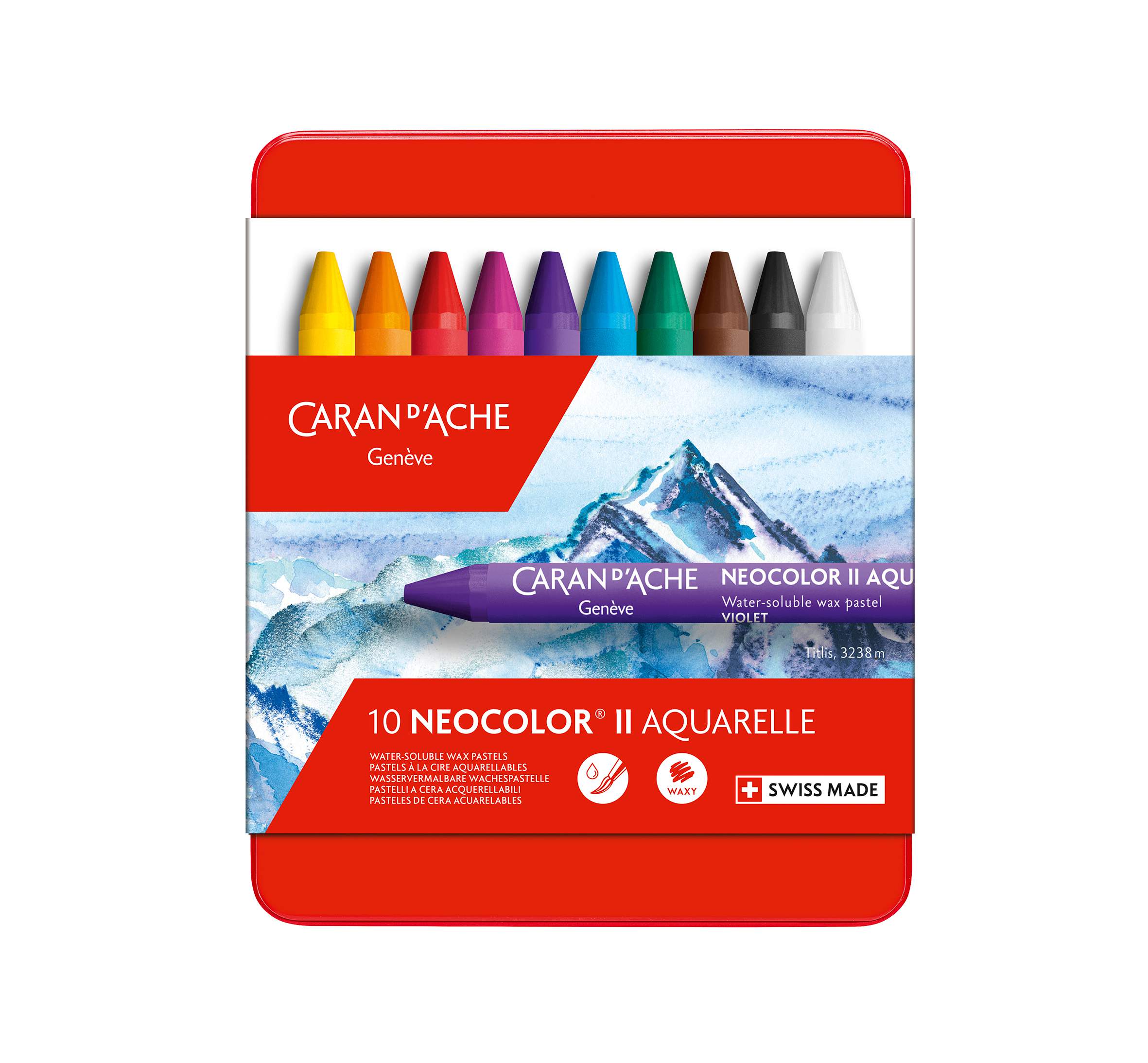 Boite de 10 pastels néocolor II