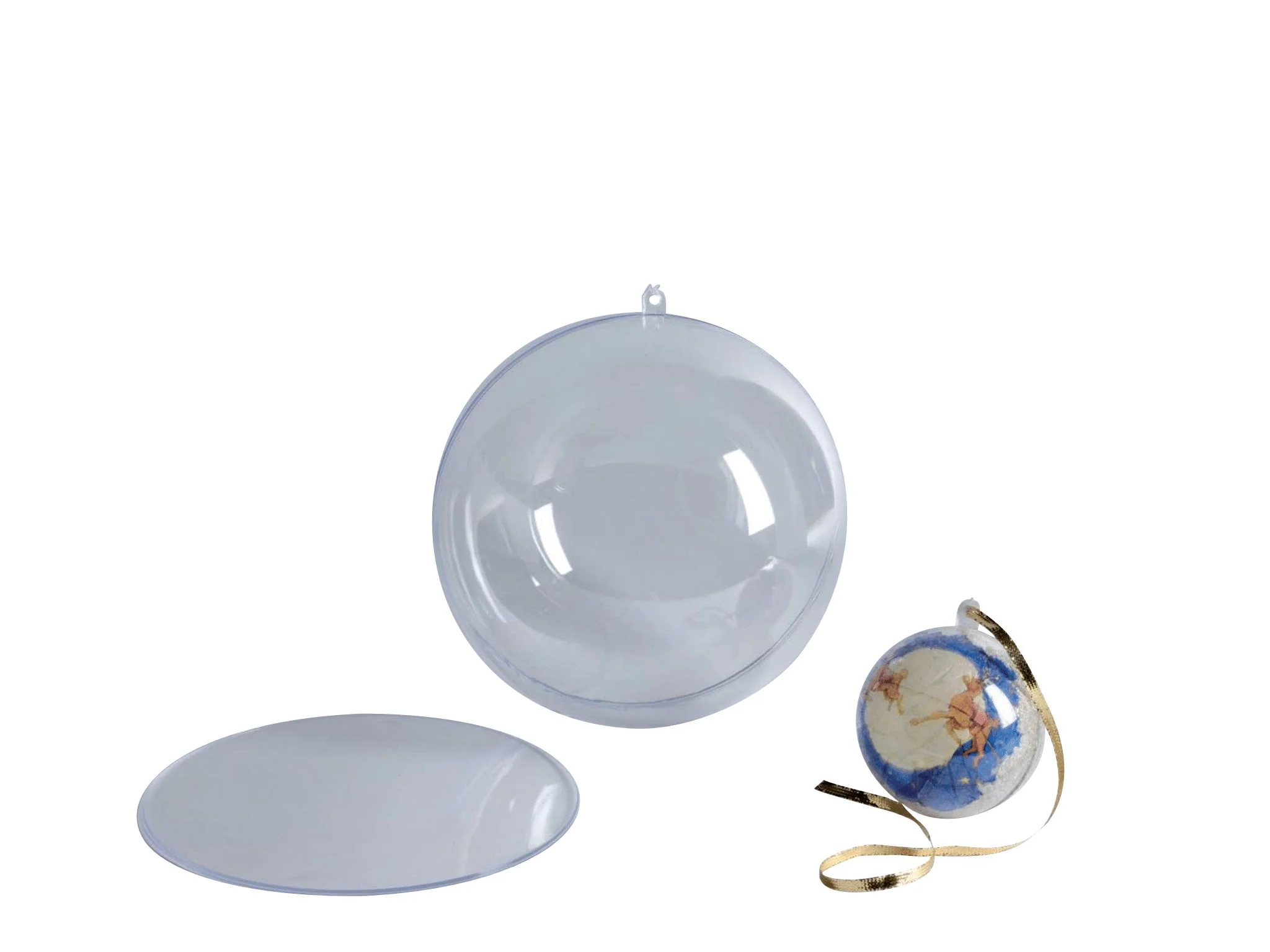 Boules en plastique