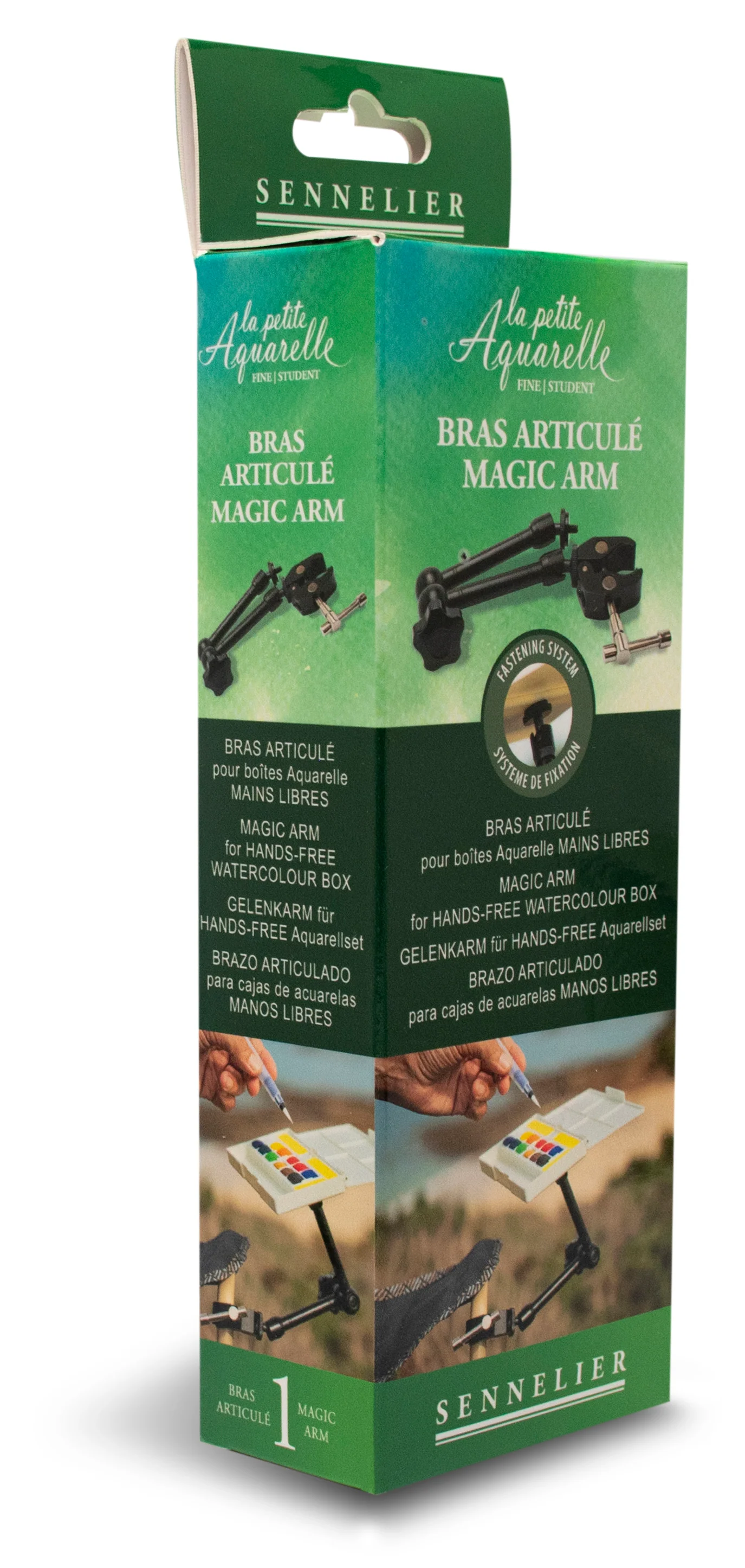 Bras articulé mains libres pour boîtes Aquarelle - Image 4