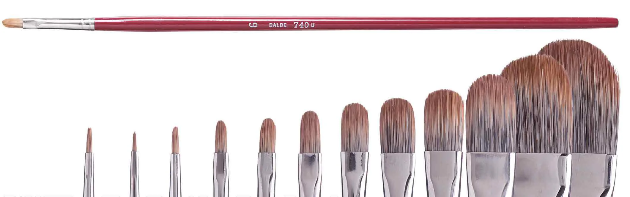 Brosse synthétiques usées 740U - Image 2
