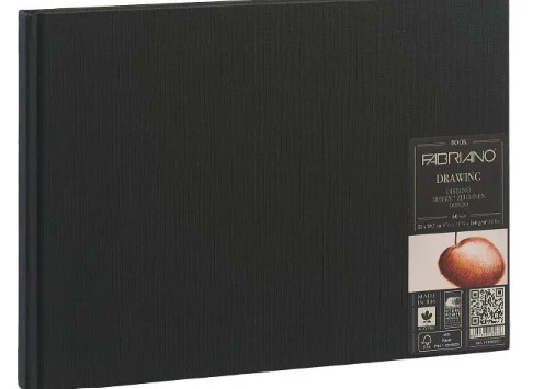 Carnet de dessin cousu - Format A5 & A4 paysage - 160g/m² - 60 feuilles - Image 2