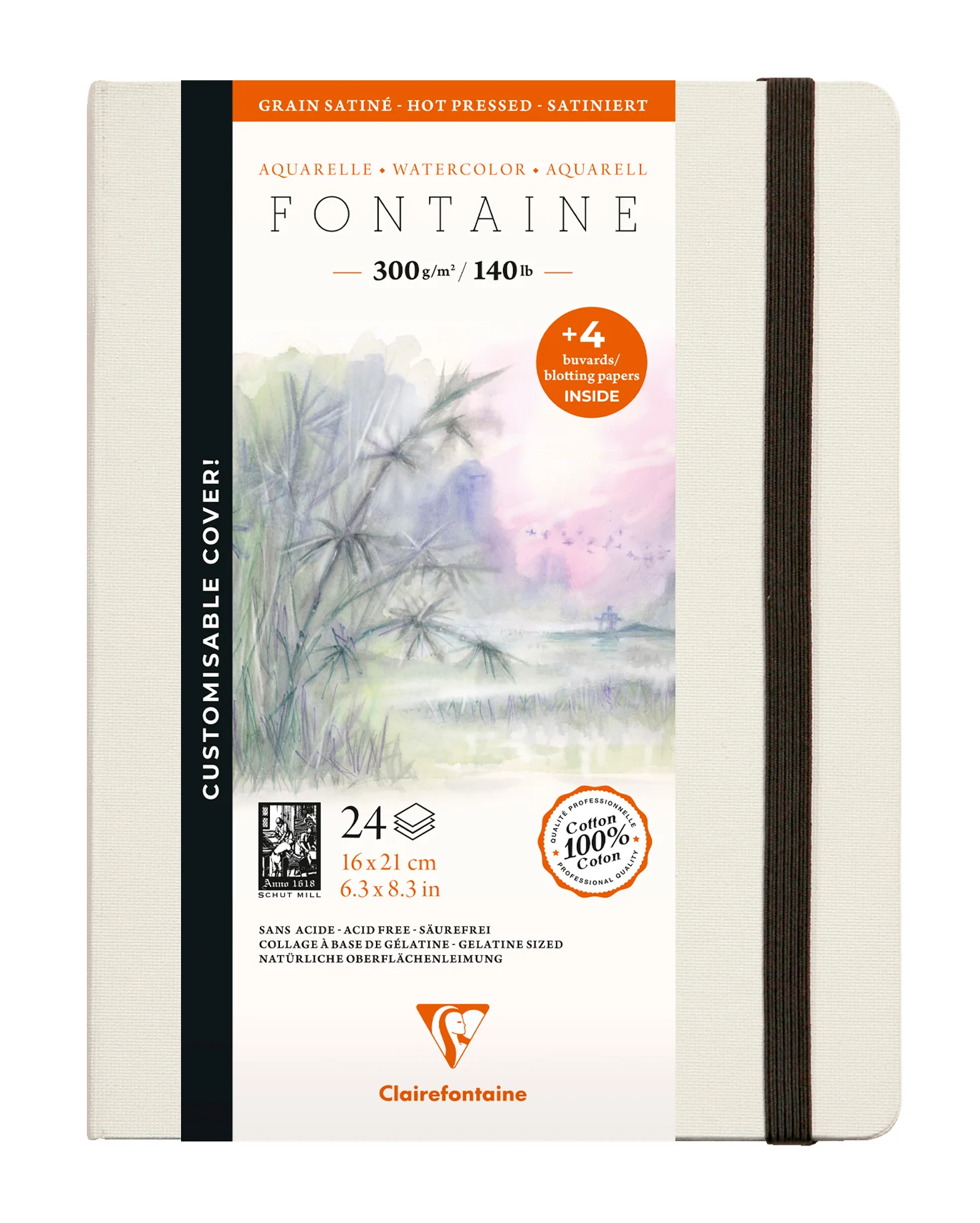 Carnet de voyage aquarelle Fontaine - Image 7