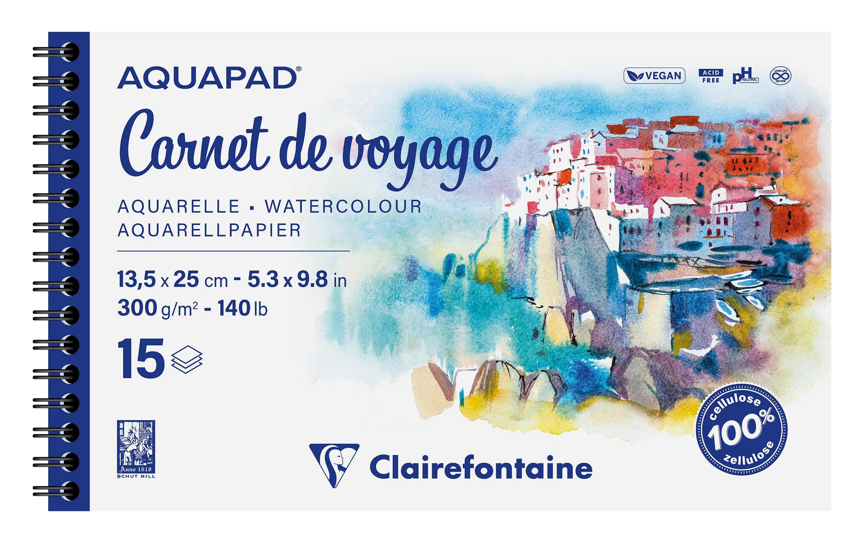 Carnet de voyage Aquapad