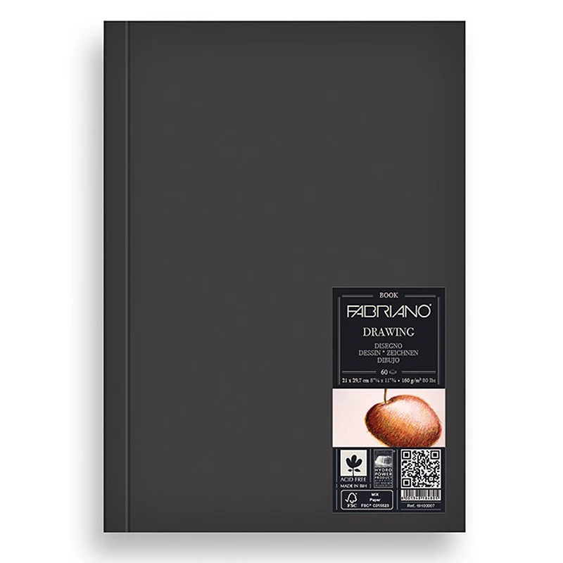 Carnets de dessin "Drawing Book" 60 feuilles-160g/m²