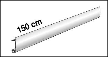 Cimaise alu deco 1.5m