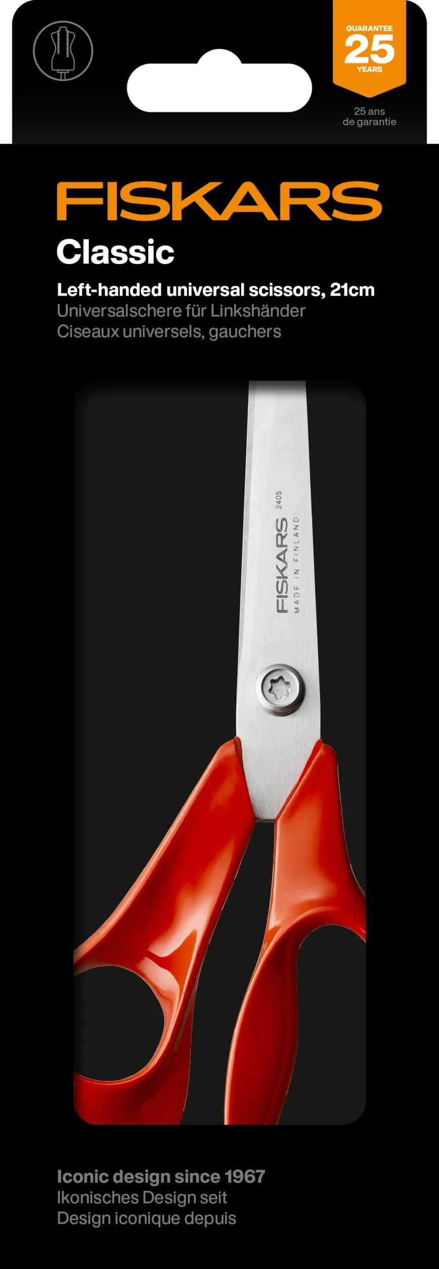 Classic ciseaux universel gaucher 21 cm - Image 4