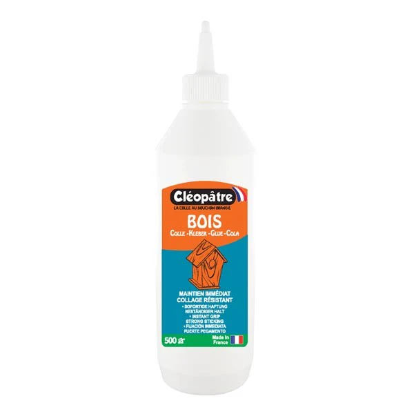 Cléo'Wood colle bois en 500 gr (avec embout applicateur)