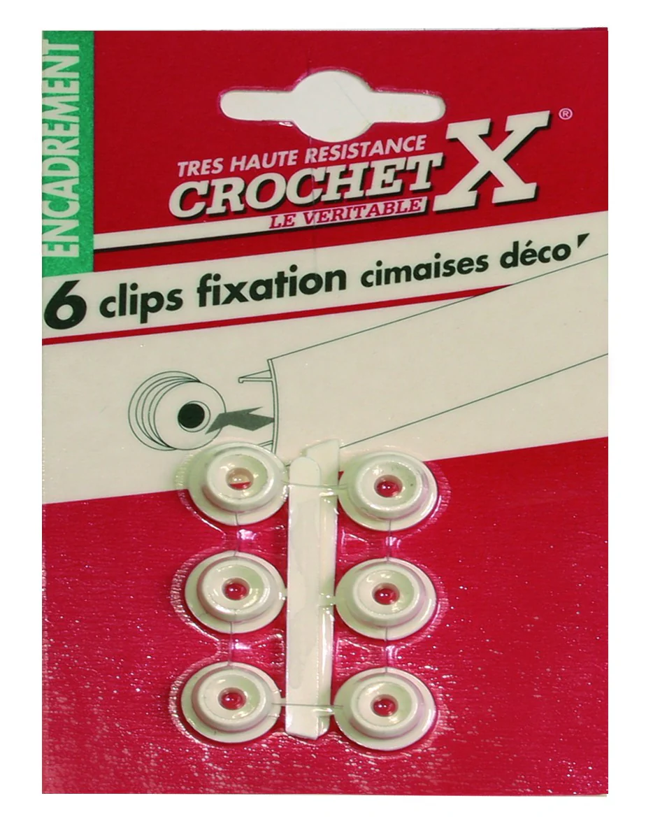 Clips pour cimaise Déco
