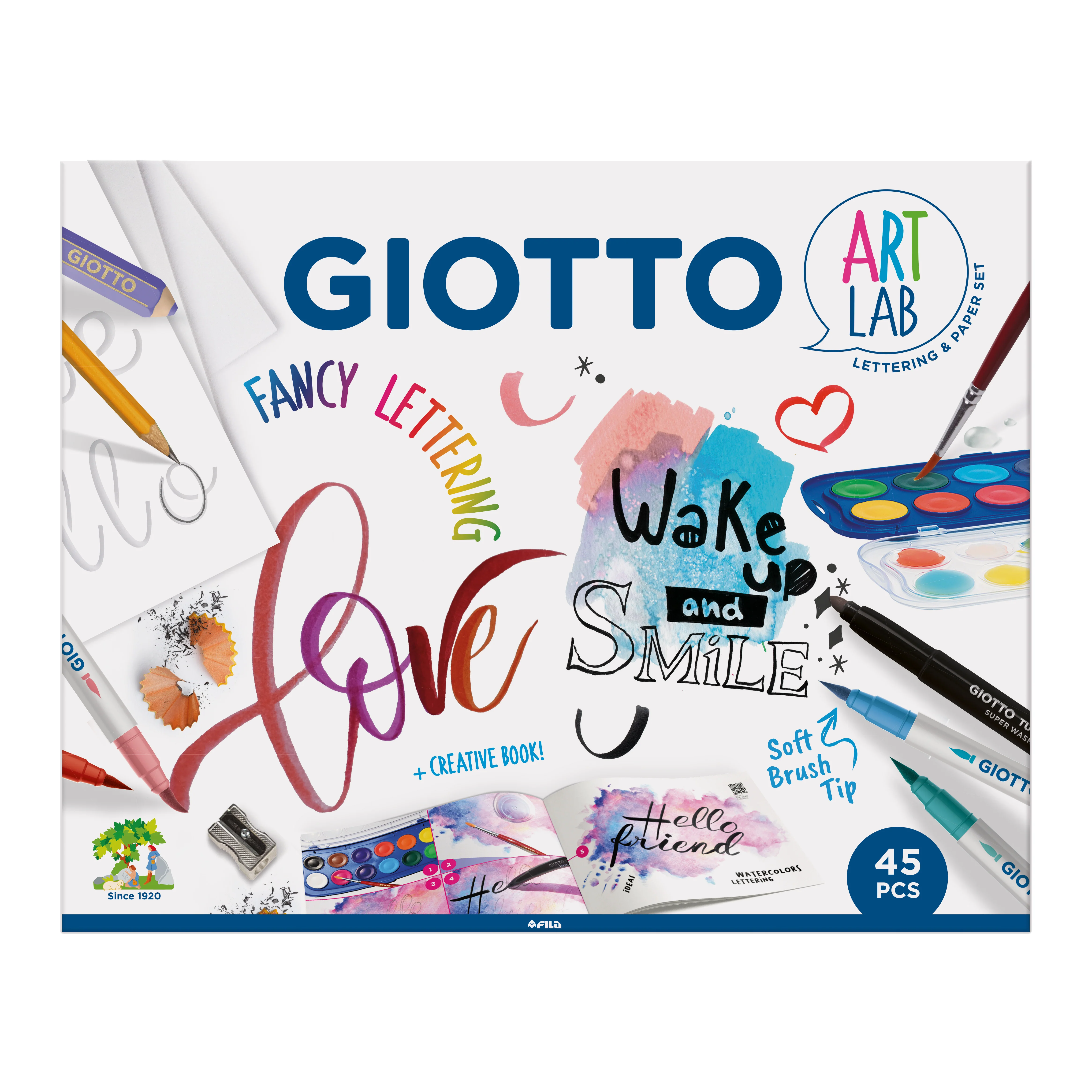 Coffret Art Lab Fancy Lettering