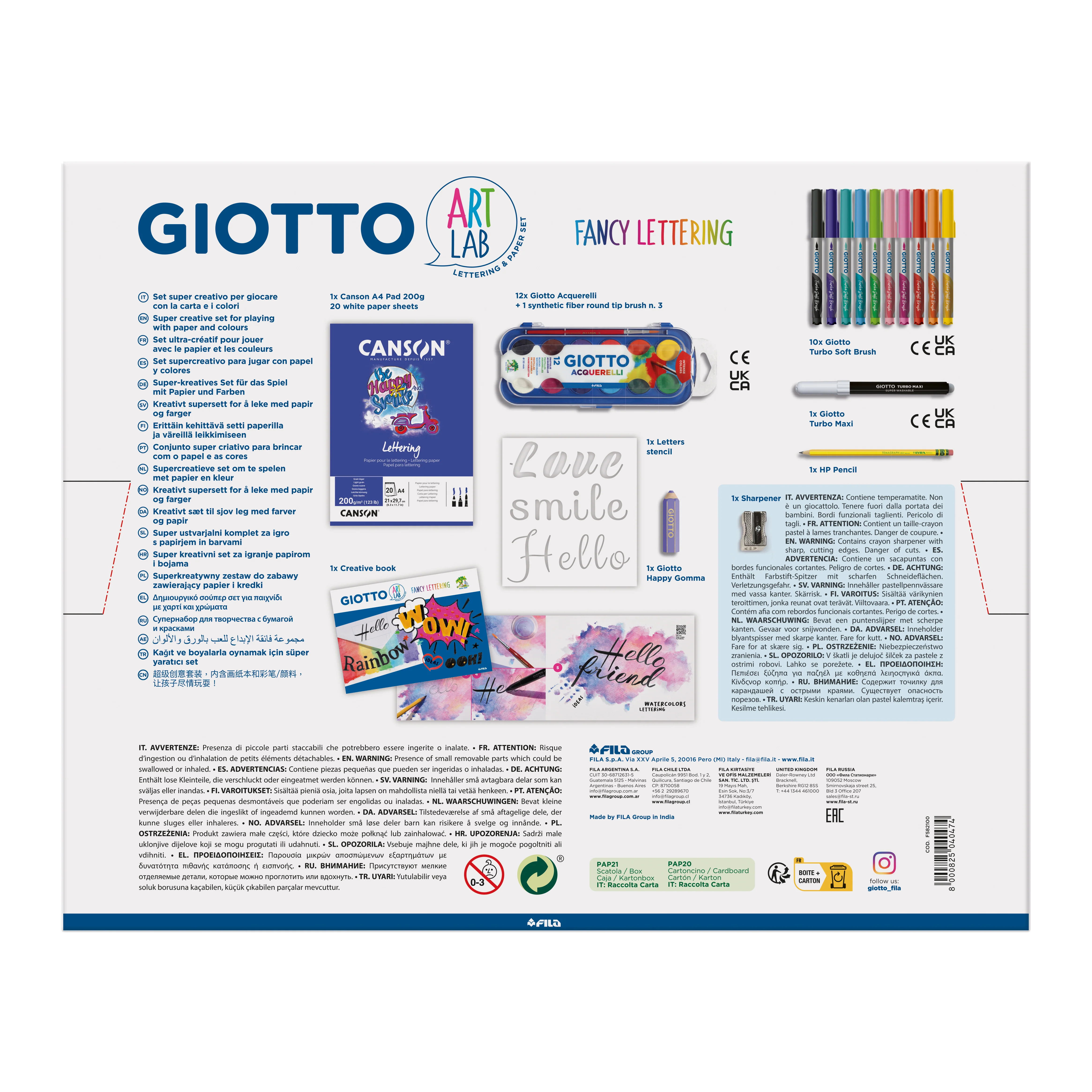 Coffret Art Lab Fancy Lettering - Image 2