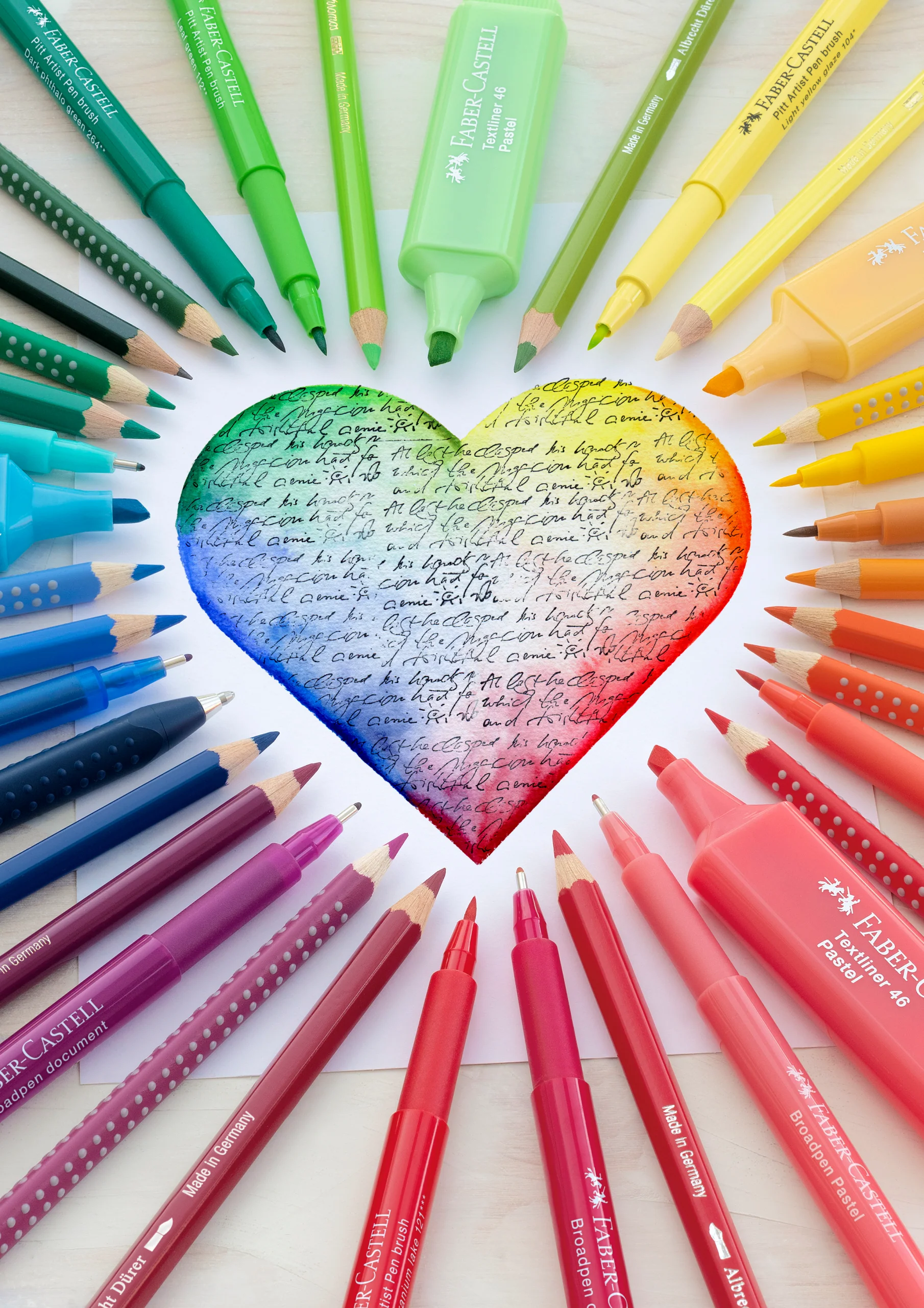 Coffret bois de 120 crayons polychromos - Image 3