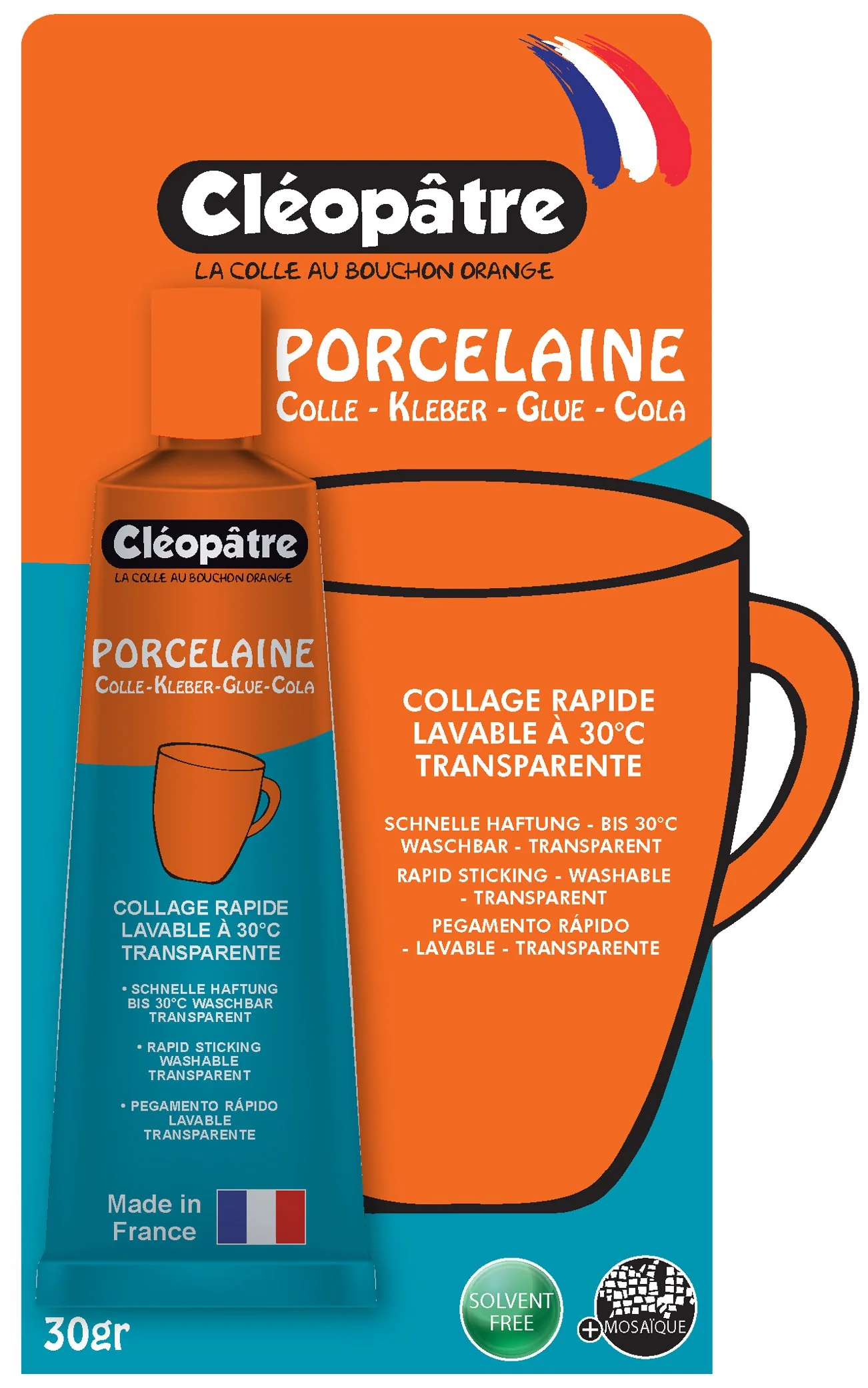 Colle porcelaine tube 30 gr