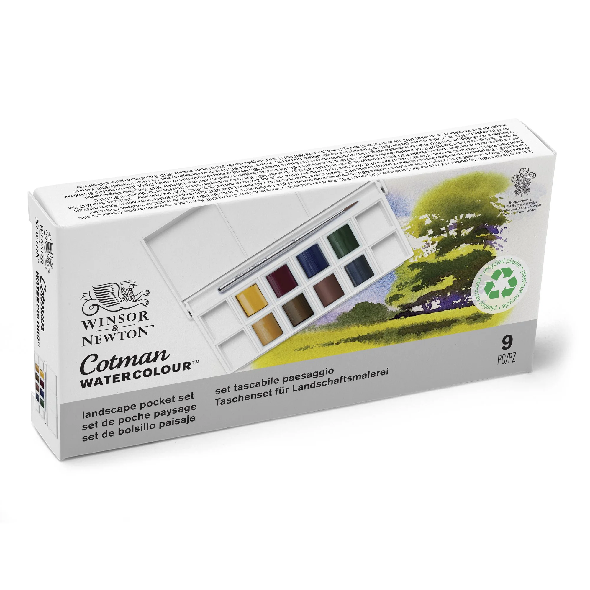 Peinture aquarelle Cotman Winsor & Newton 8 1/2 godets "Paysage" - Image 12