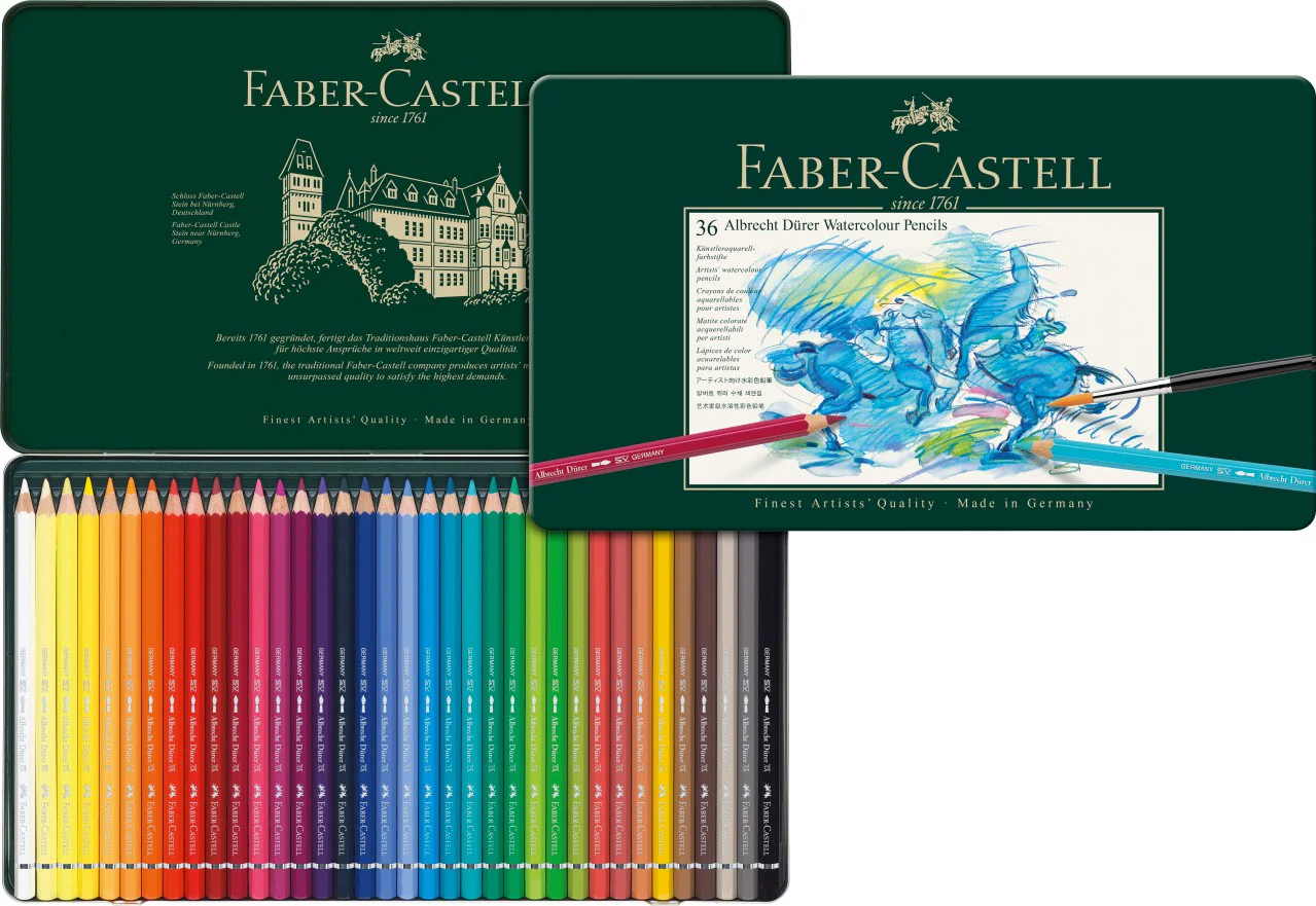 Boîte de 36 crayons aquarelle Albrecht-Dürer