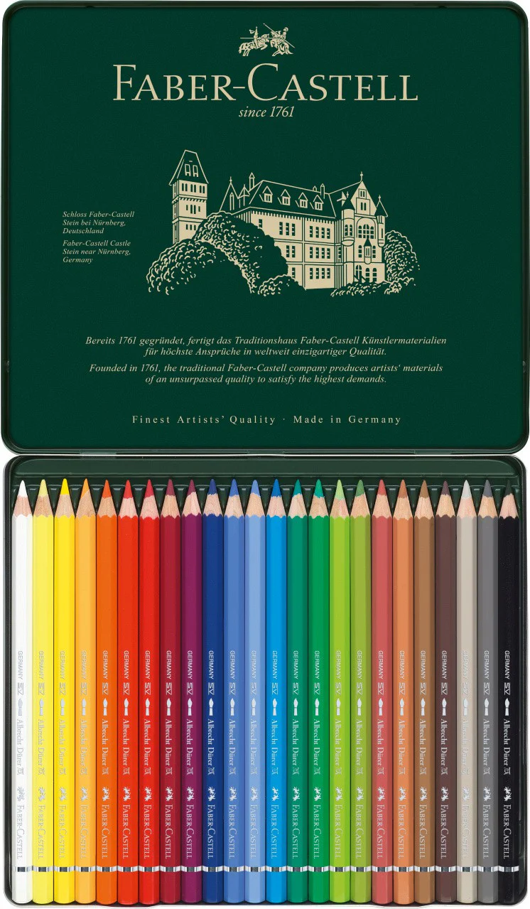 Boîte de 24 crayons aquarelle Albrecht-Dürer - Image 2