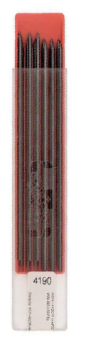 Etui de 12 mines graphite 2B diam 2mm