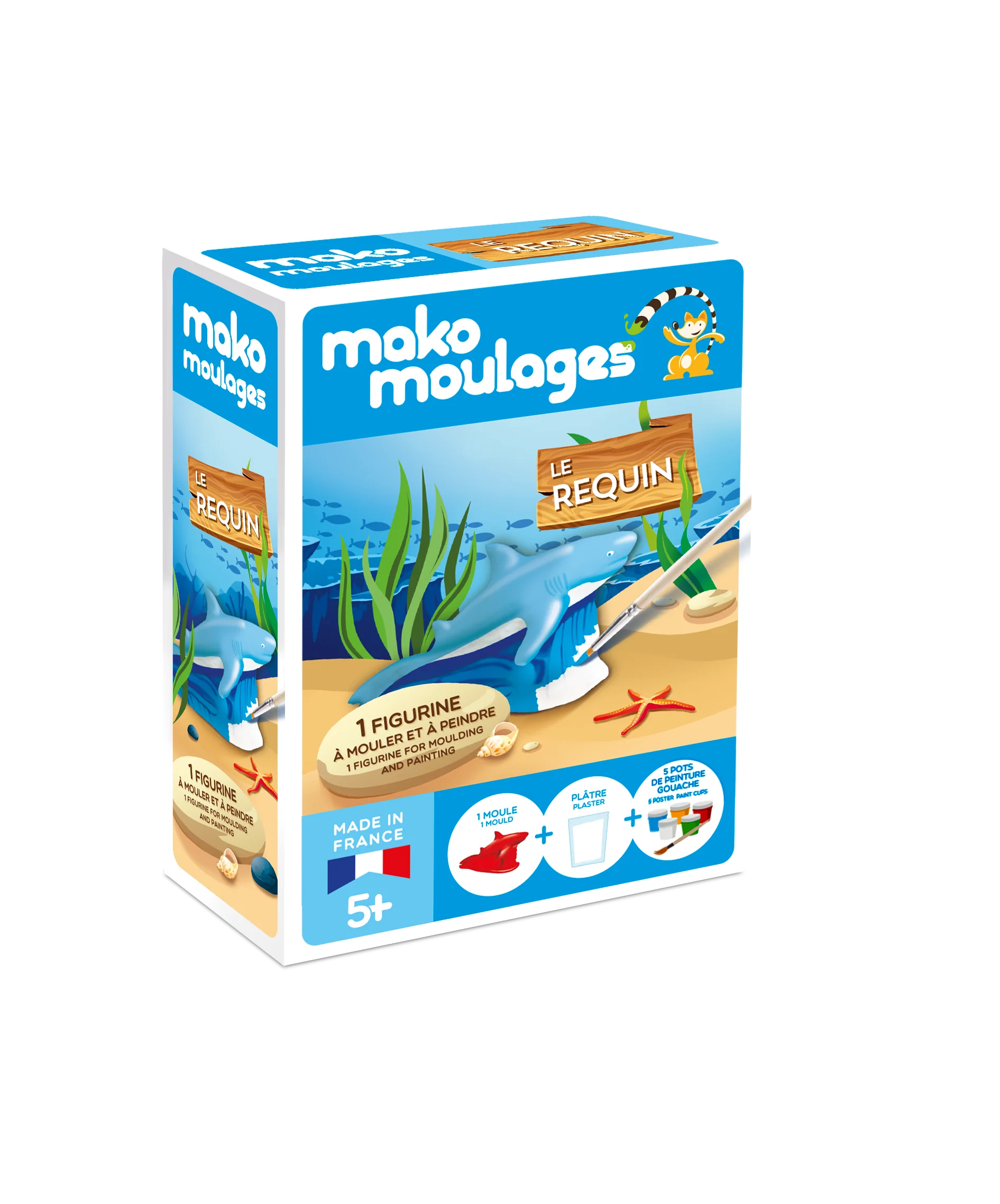 Kit moulage collection Cap sur la mer "Le requin"