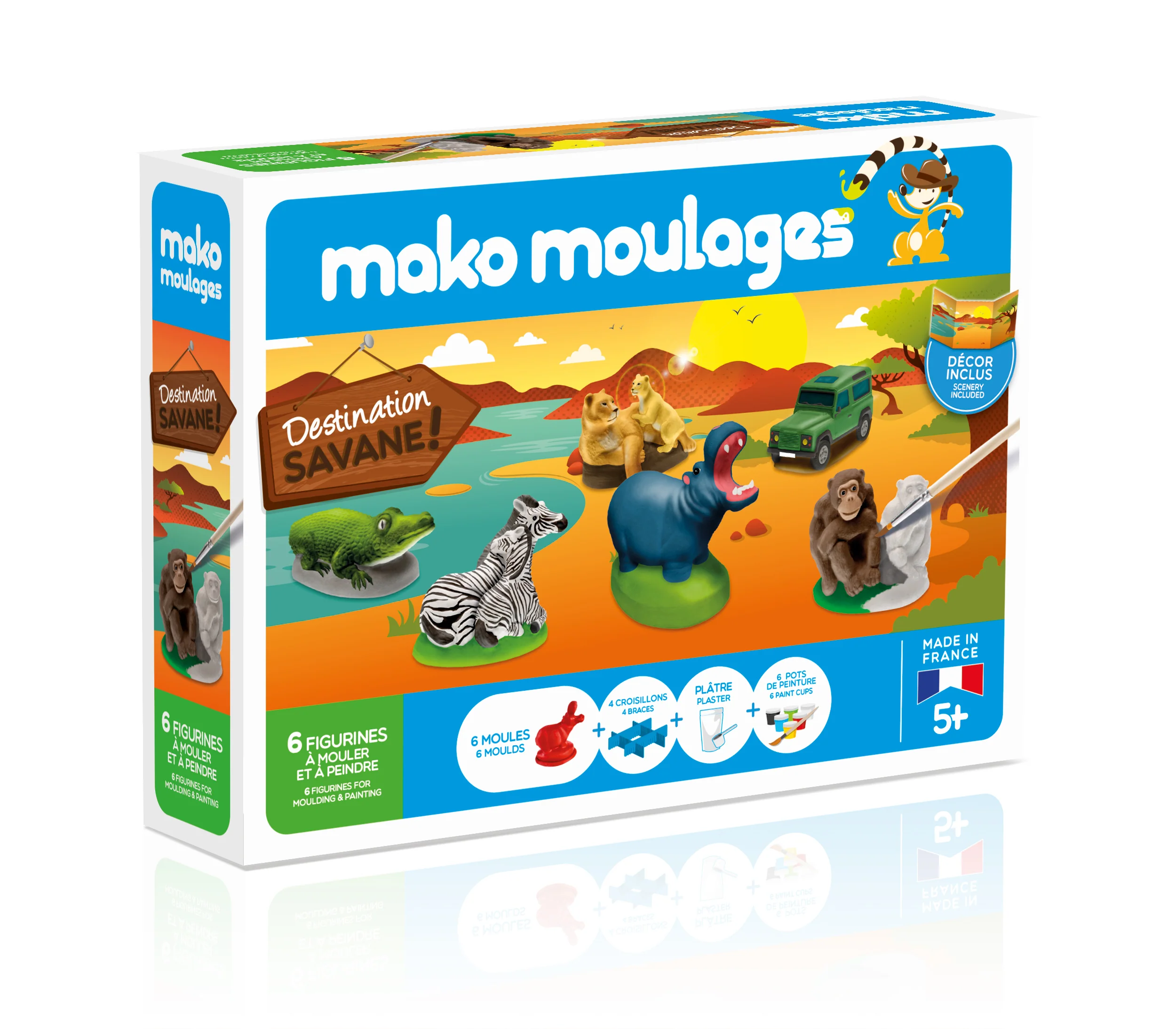 Kit moulage Destination savane