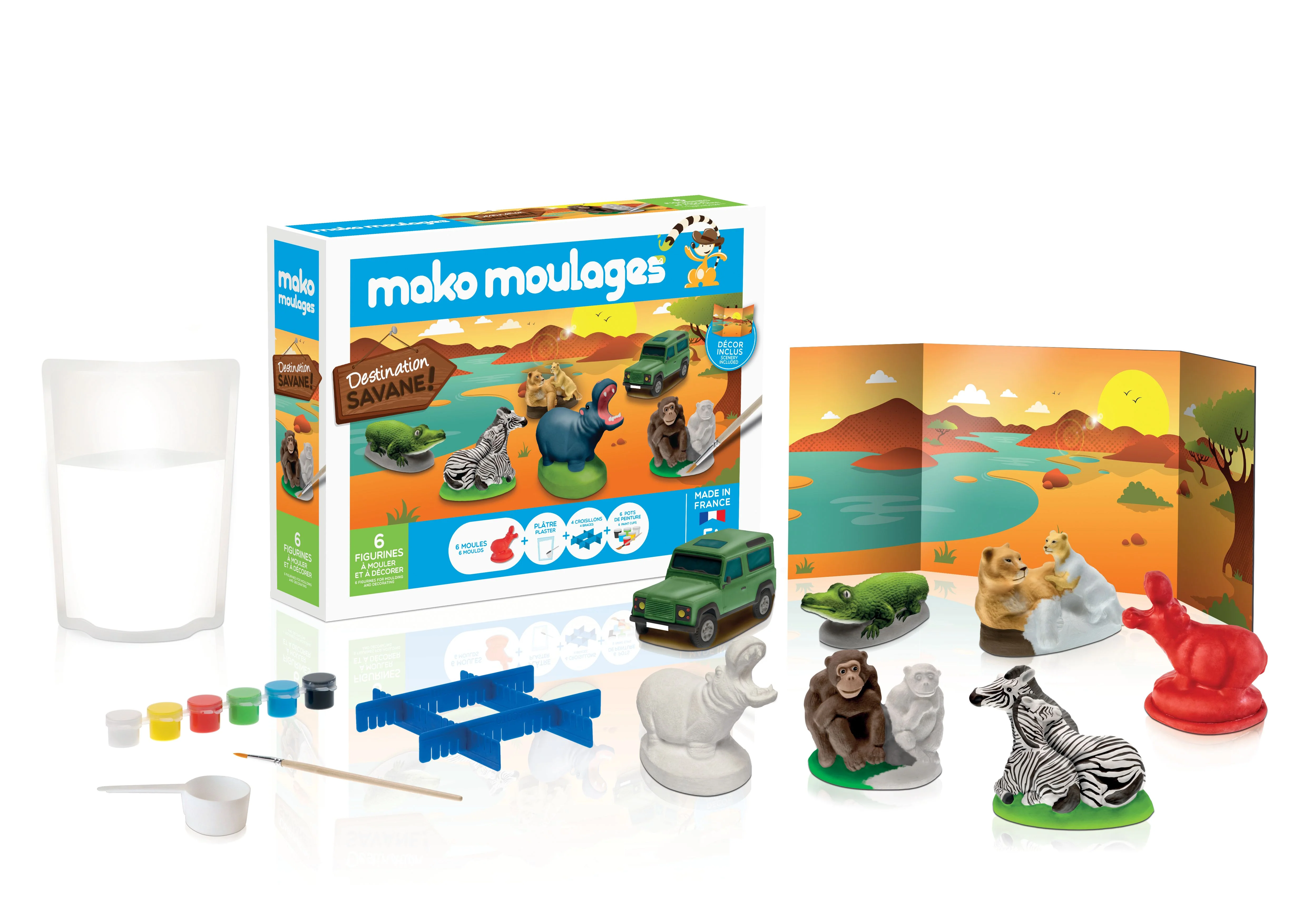 Kit moulage Destination savane - Image 3