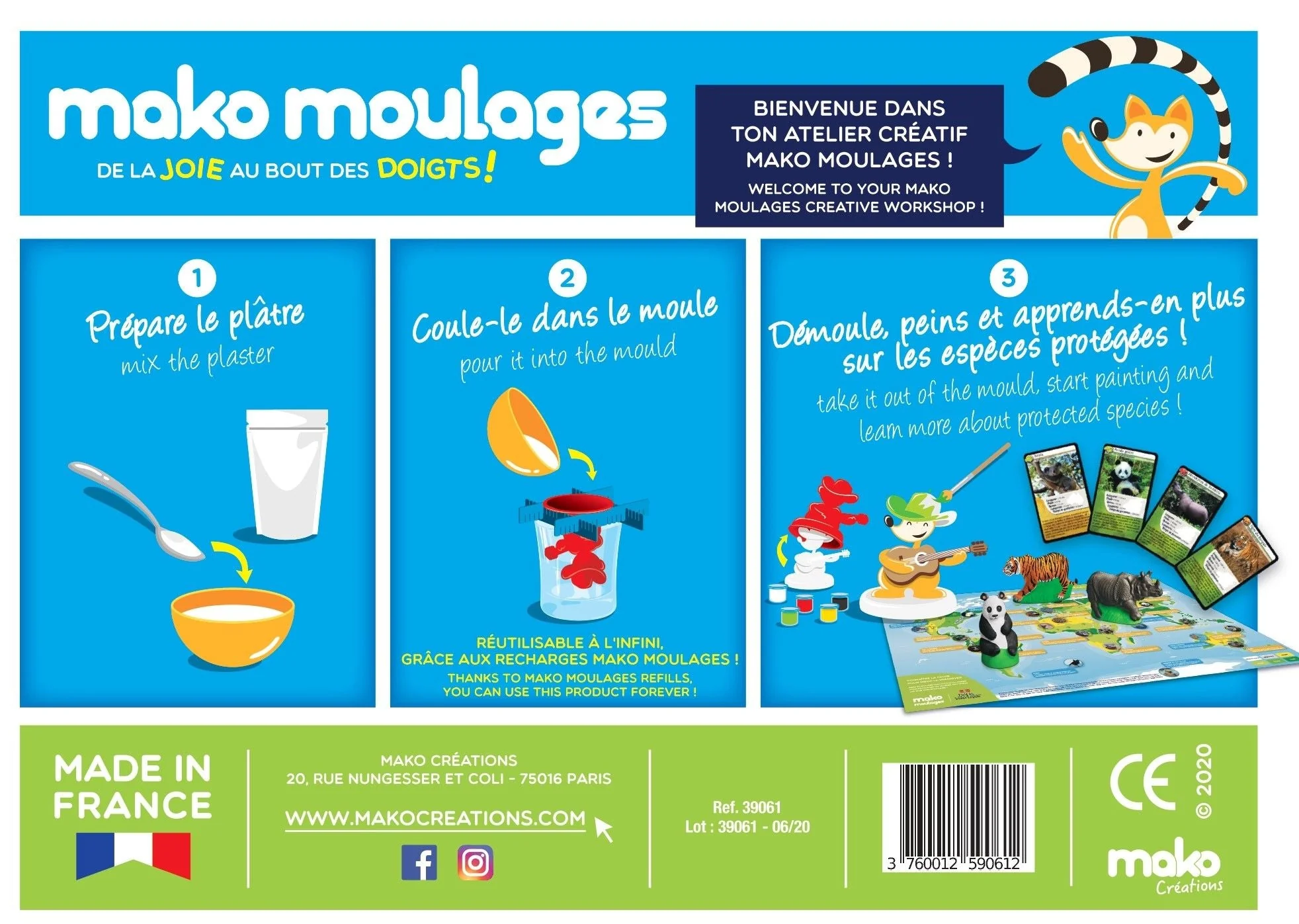 Kit moulage Les espèces protégées - Image 5