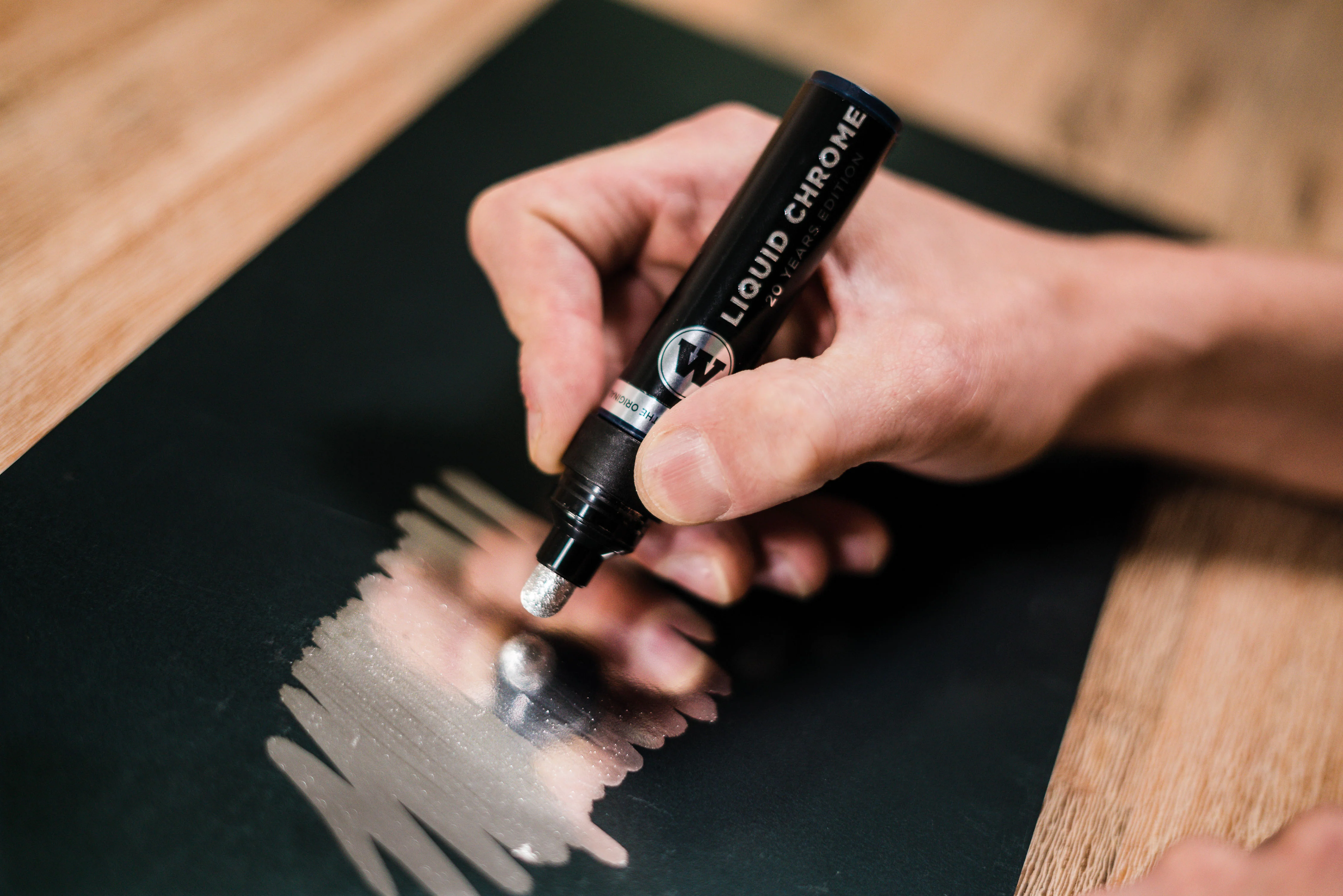 Marqueur Liquid Chrome 4mm Molotow - Image 5