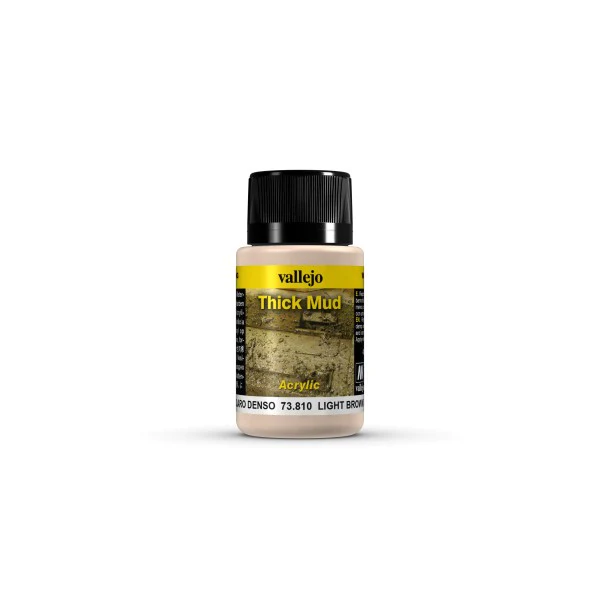 Peinture effets temps 40 ml : boue épaisse claire