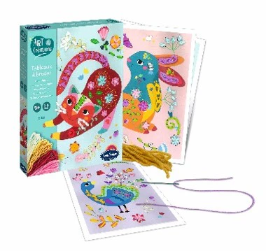 Coffret Tableaux à broder