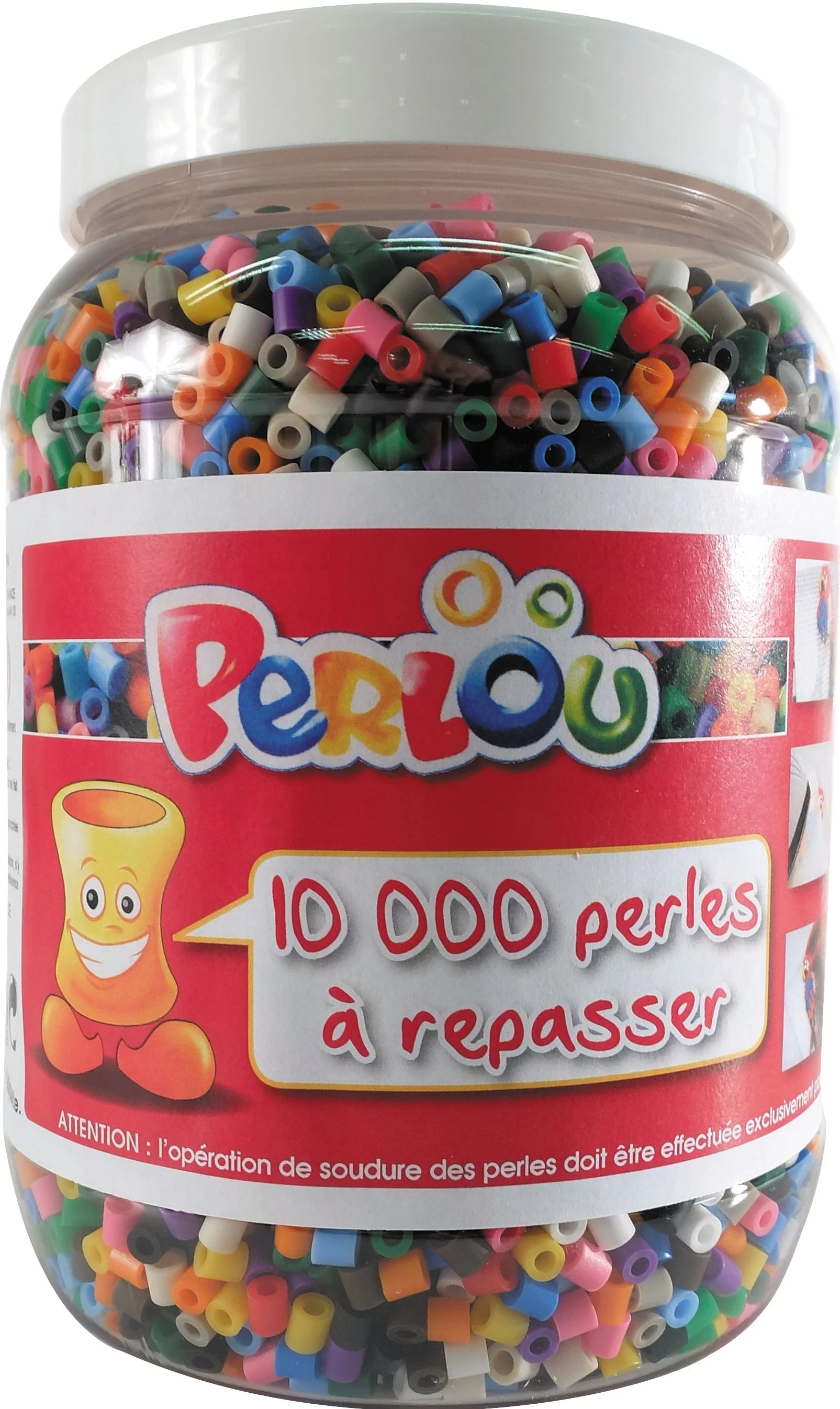 Baril 500g de 10 000 Perles à repasser Perlou - Image 2