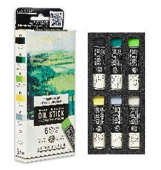 Set 6 mini Oil Stick 12ml Paysage stylisé - Image 3