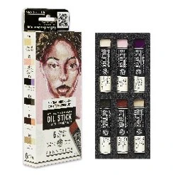 Set 6 mini Oil Stick 12ml Portrait tons foncés - Image 3