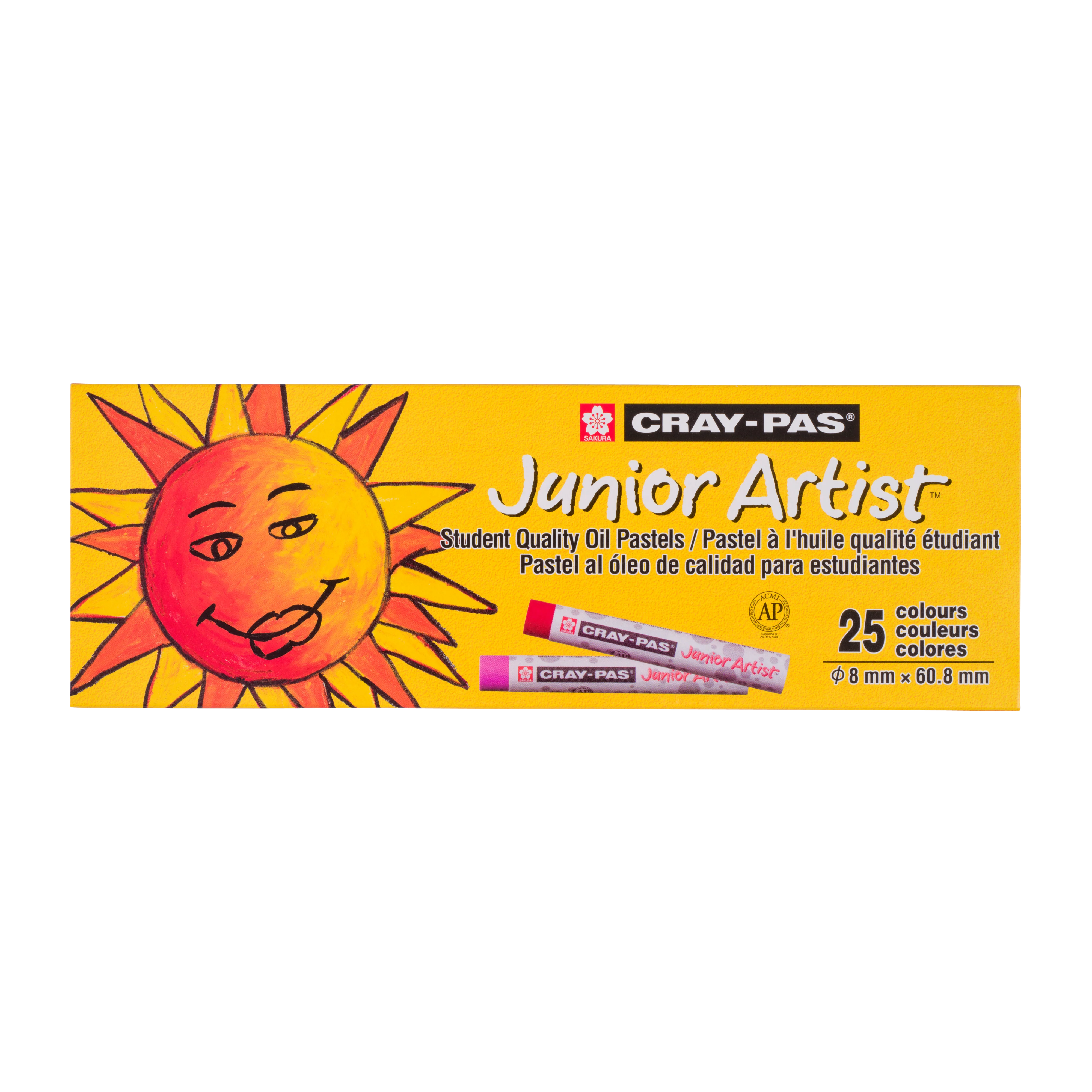 Set de 25 pastels huile Junior Artist CRAY-PAS