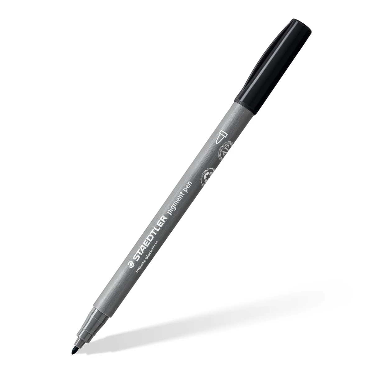 Stylo pigmentaire 376 noir intense à pointe ronde 1 mm - Image 2
